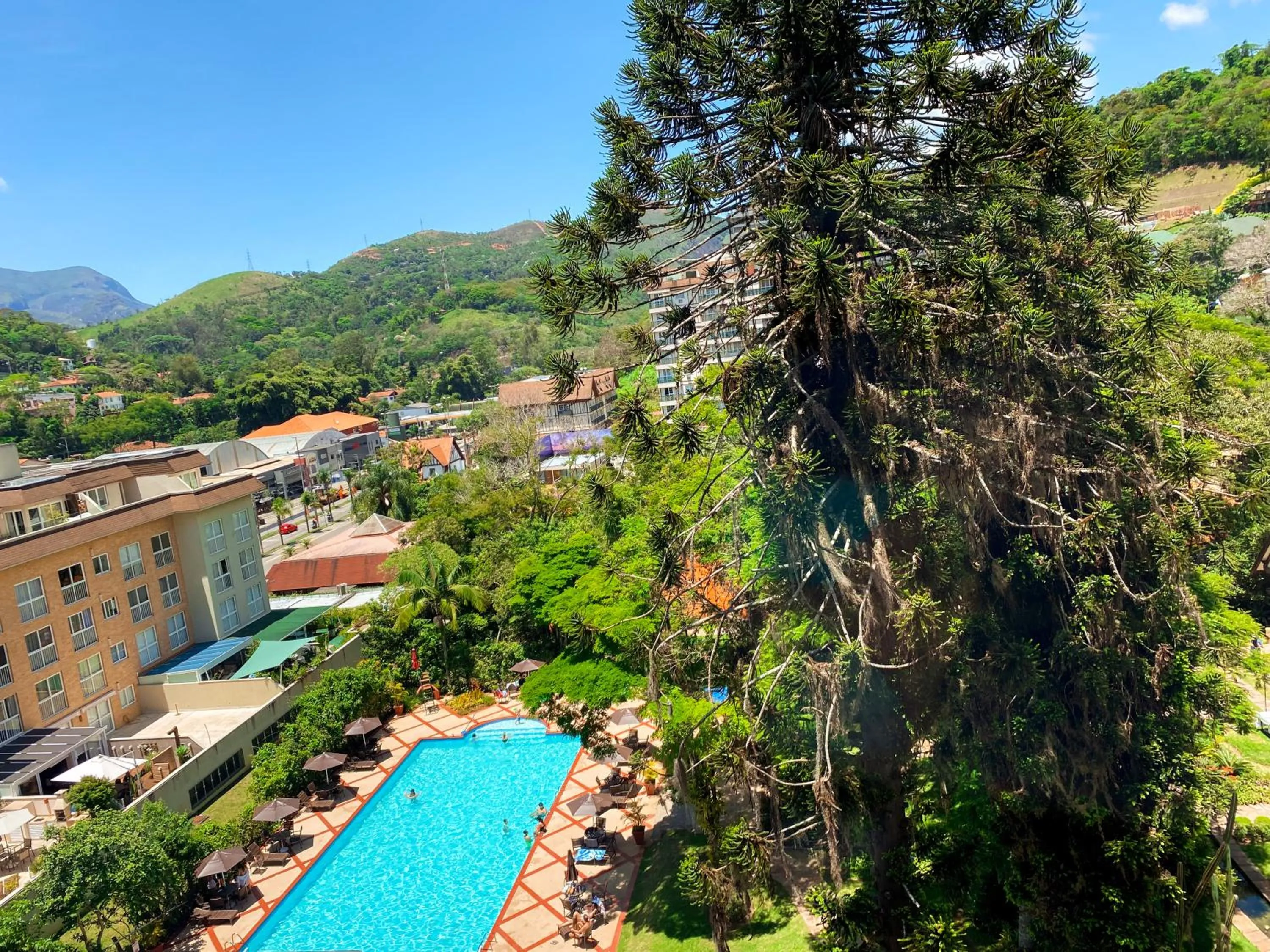 View (from property/room) in Apart-hotel Granja Brasil Itaipava