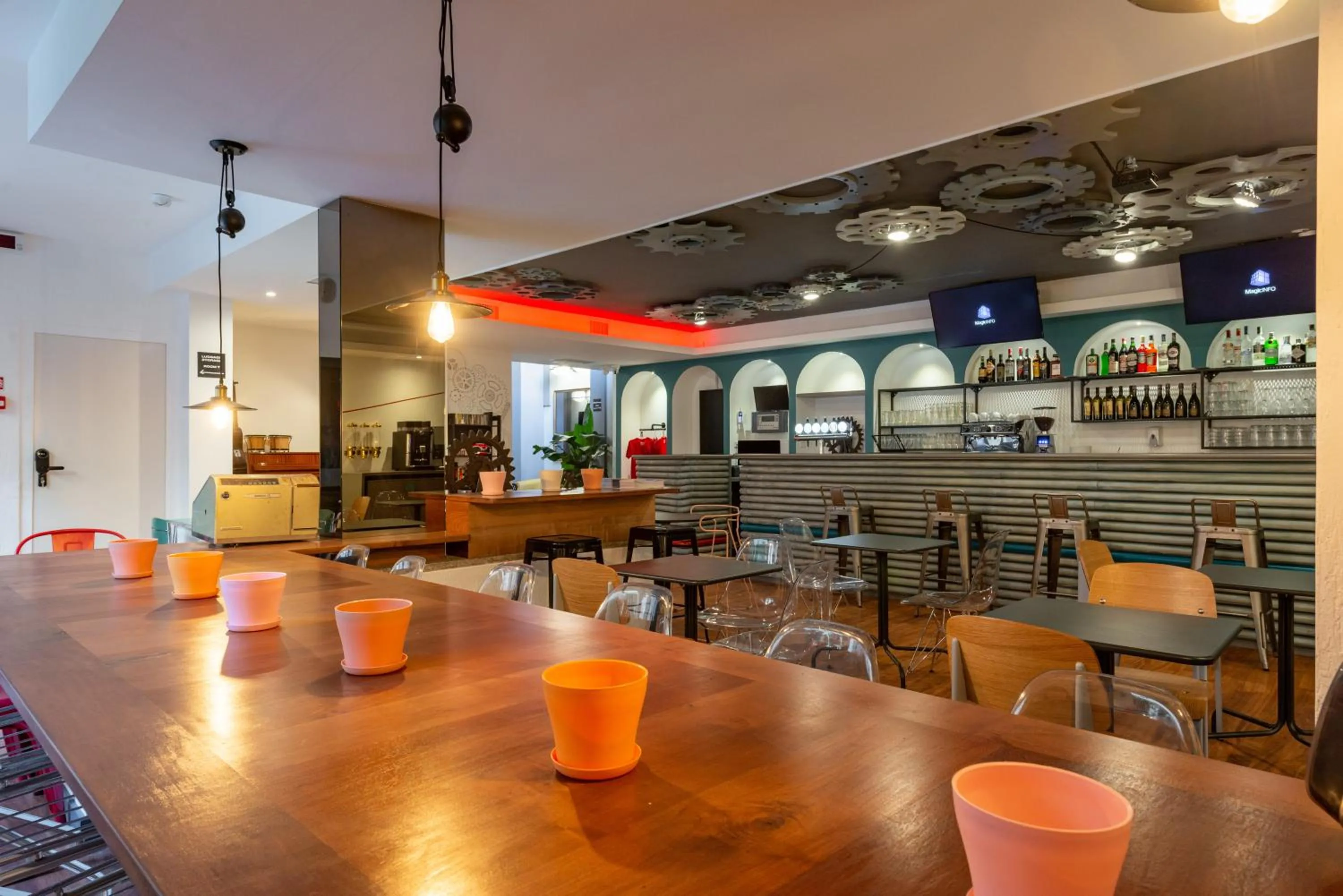 Lounge or bar in Ostello Bello Roma Colosseo