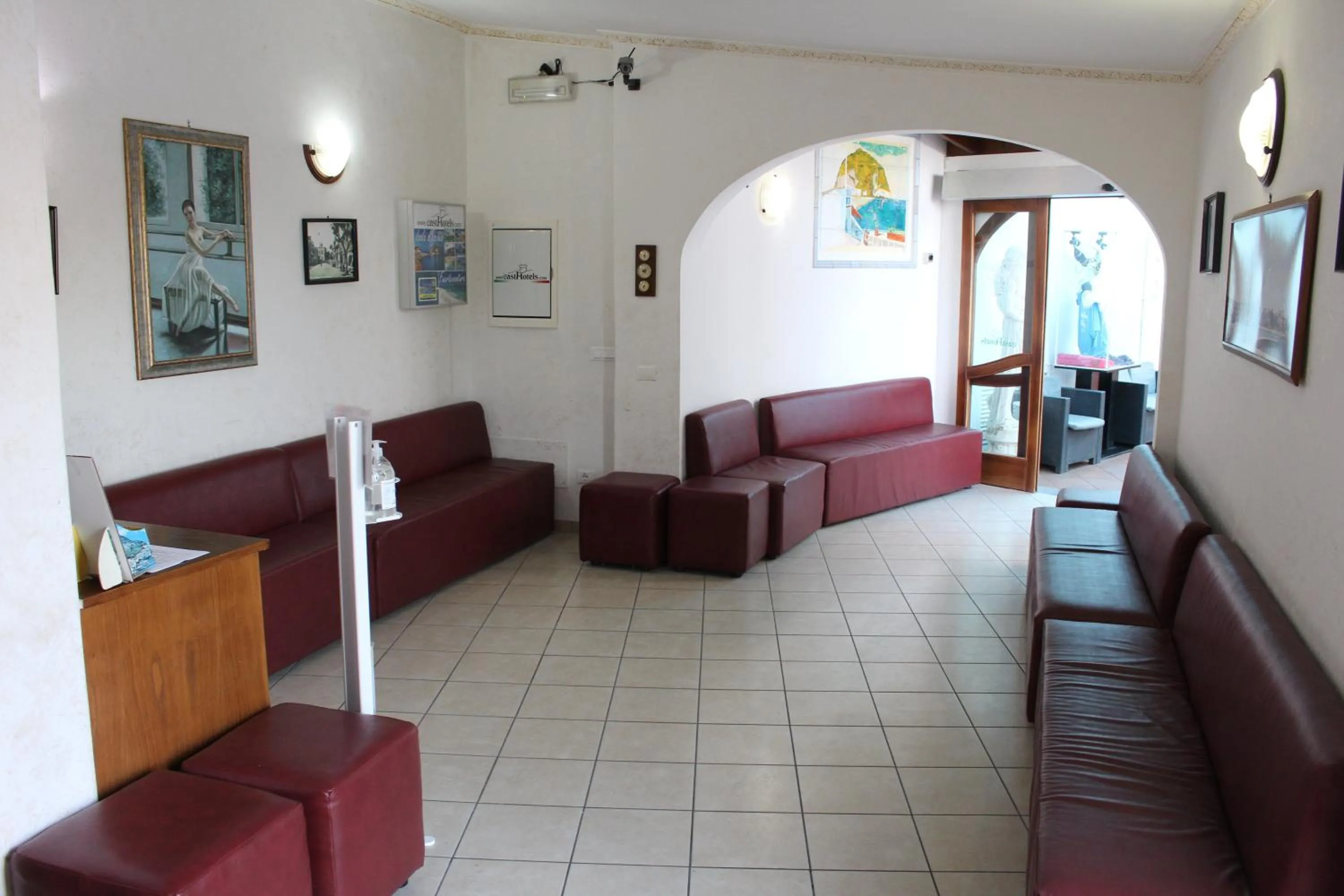 Lobby or reception in Hotel Castiglione