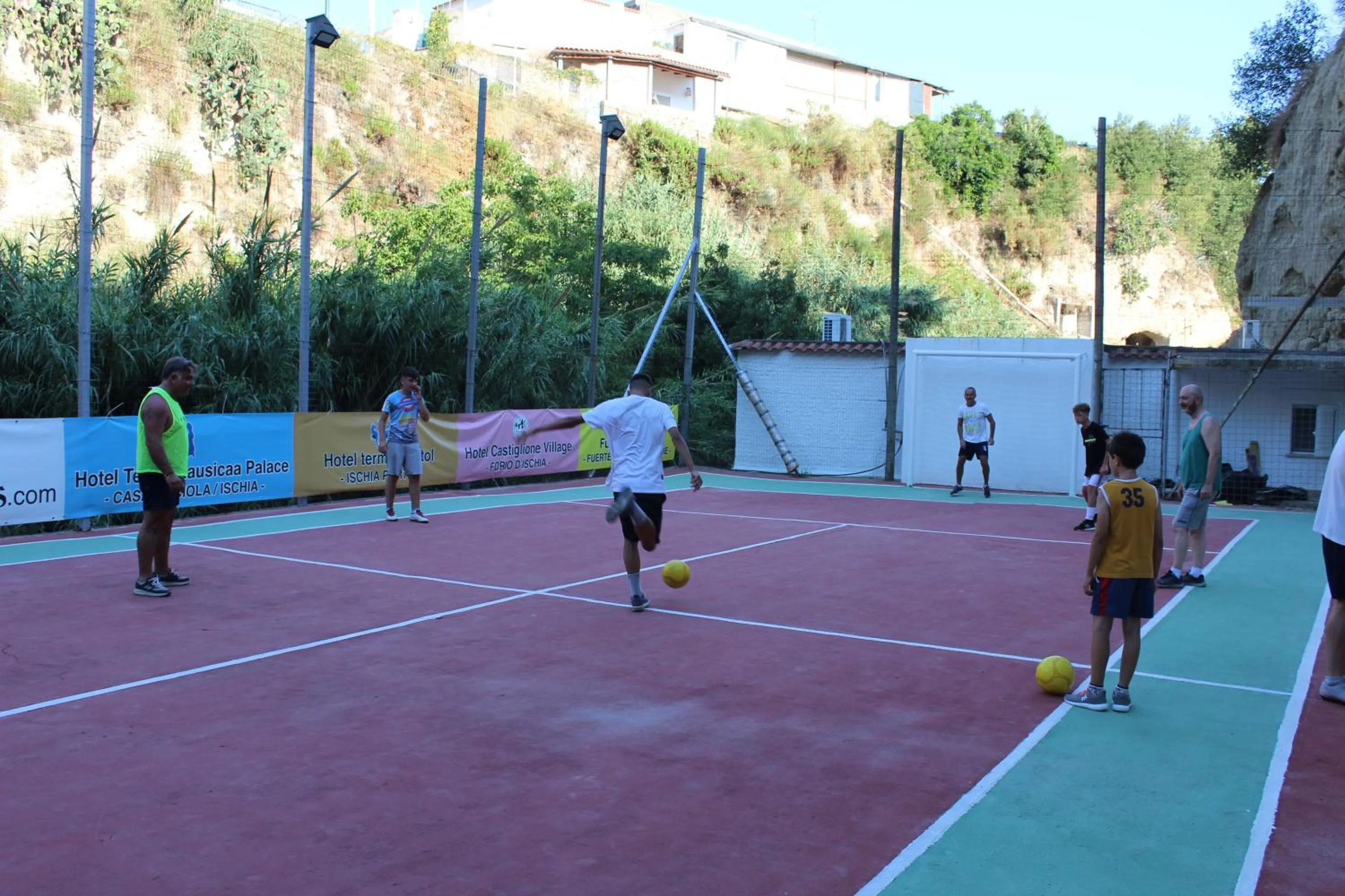Children play ground in Hotel Castiglione