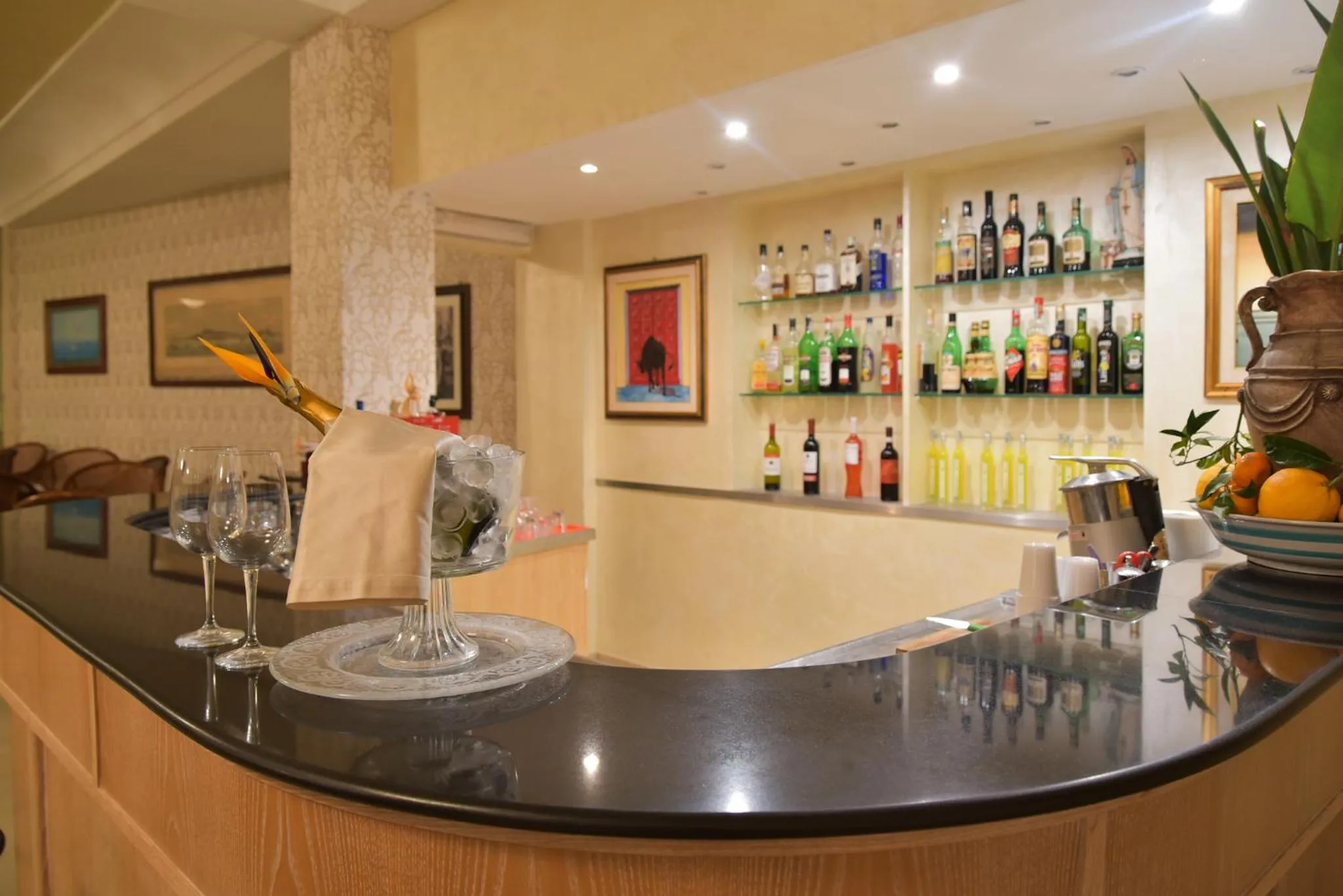 Lounge or bar in Casthotels Punta del Sole Terme