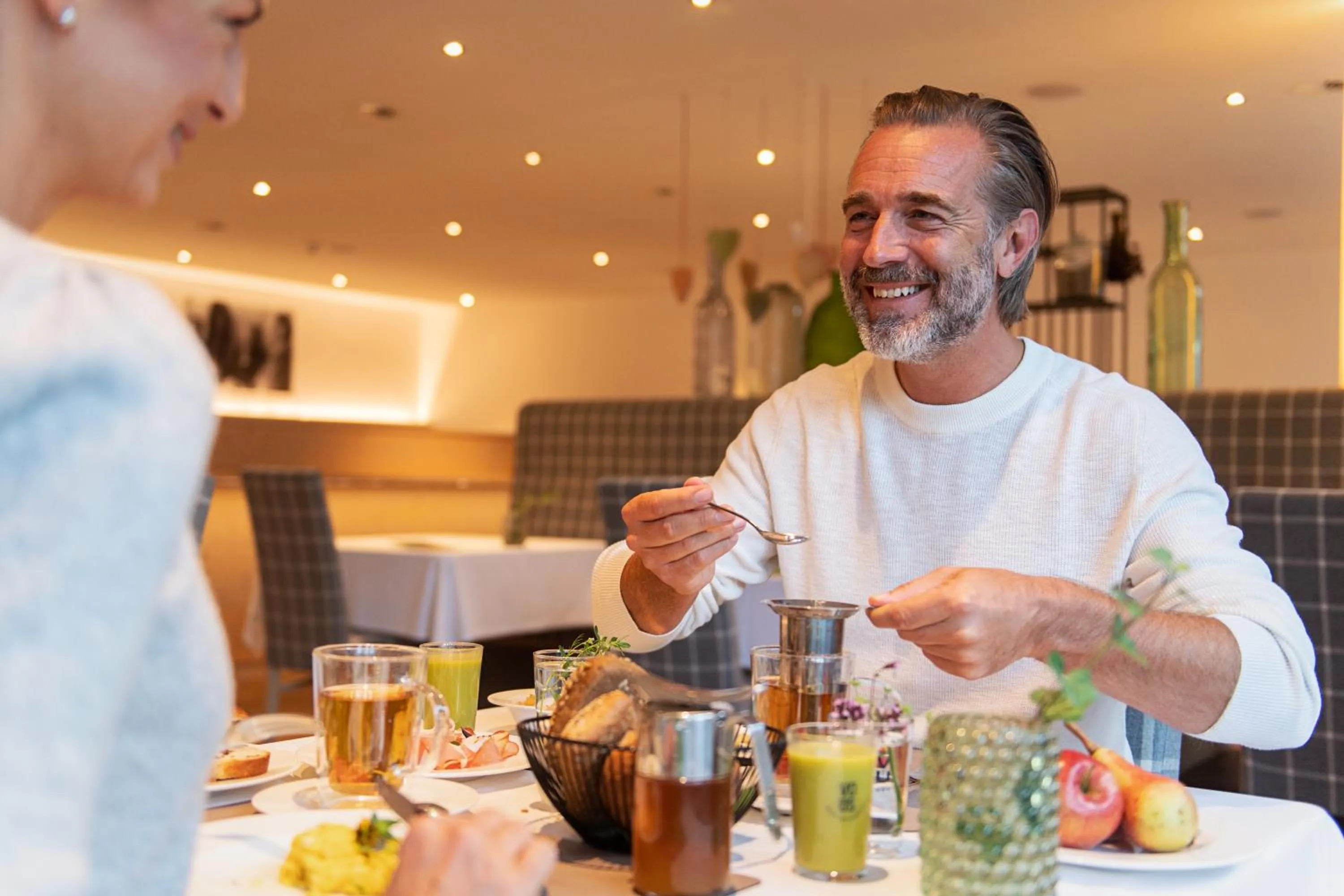 People in Kräuter & Spa-Hotel Das Schäfer - Adults only