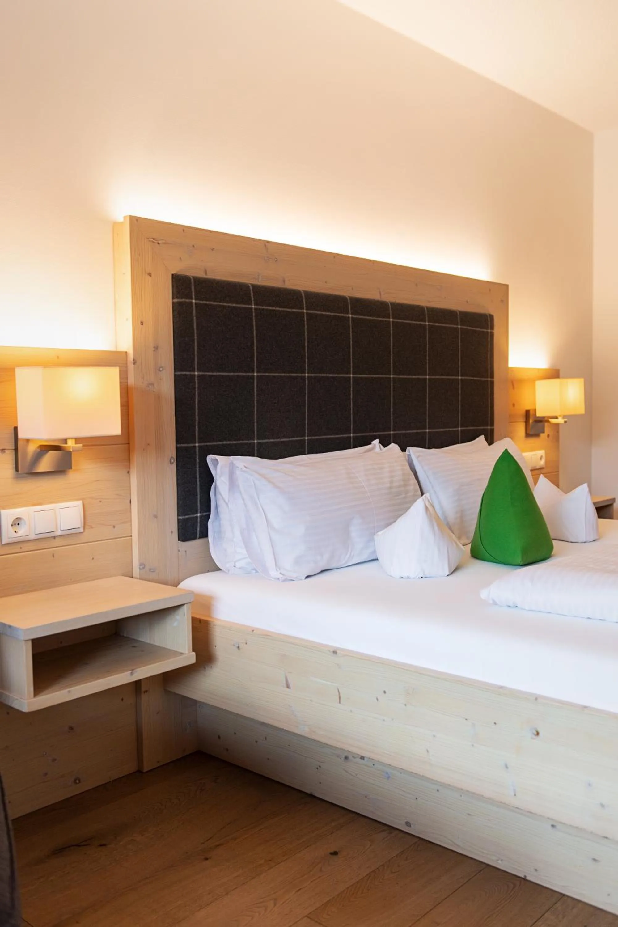 Bed in Kräuter & Spa-Hotel Das Schäfer - Adults only