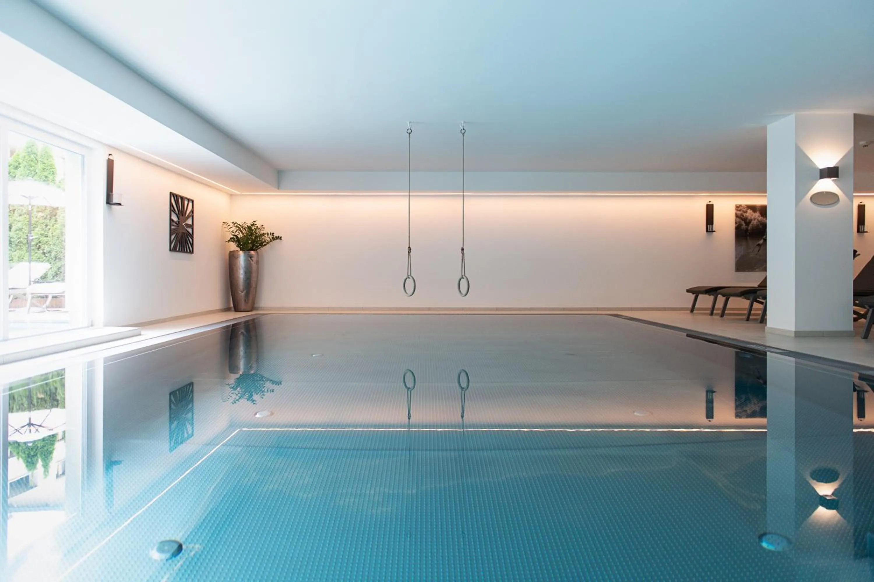 Pool view in Kräuter & Spa-Hotel Das Schäfer - Adults only