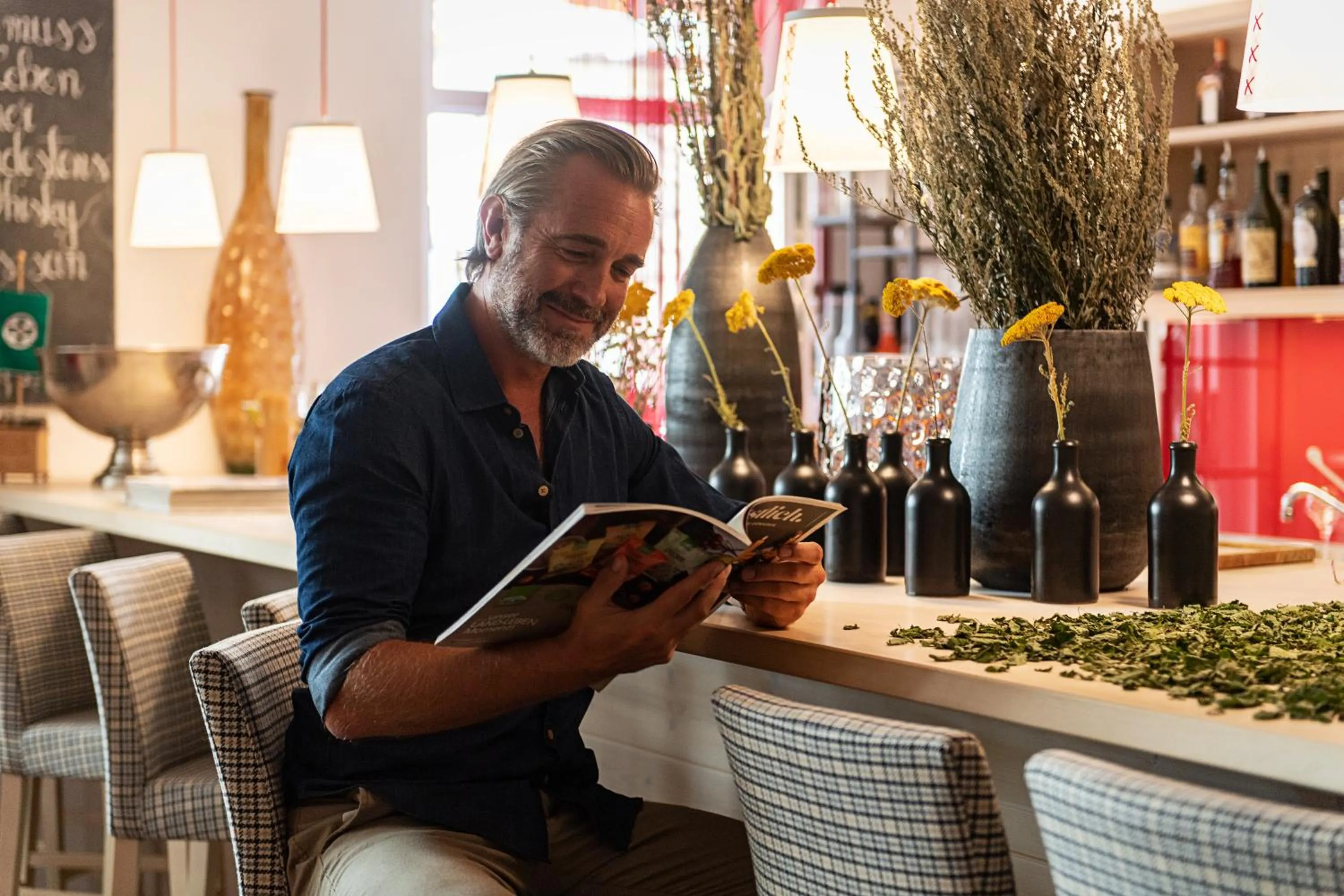 Lounge or bar in Kräuter & Spa-Hotel Das Schäfer - Adults only