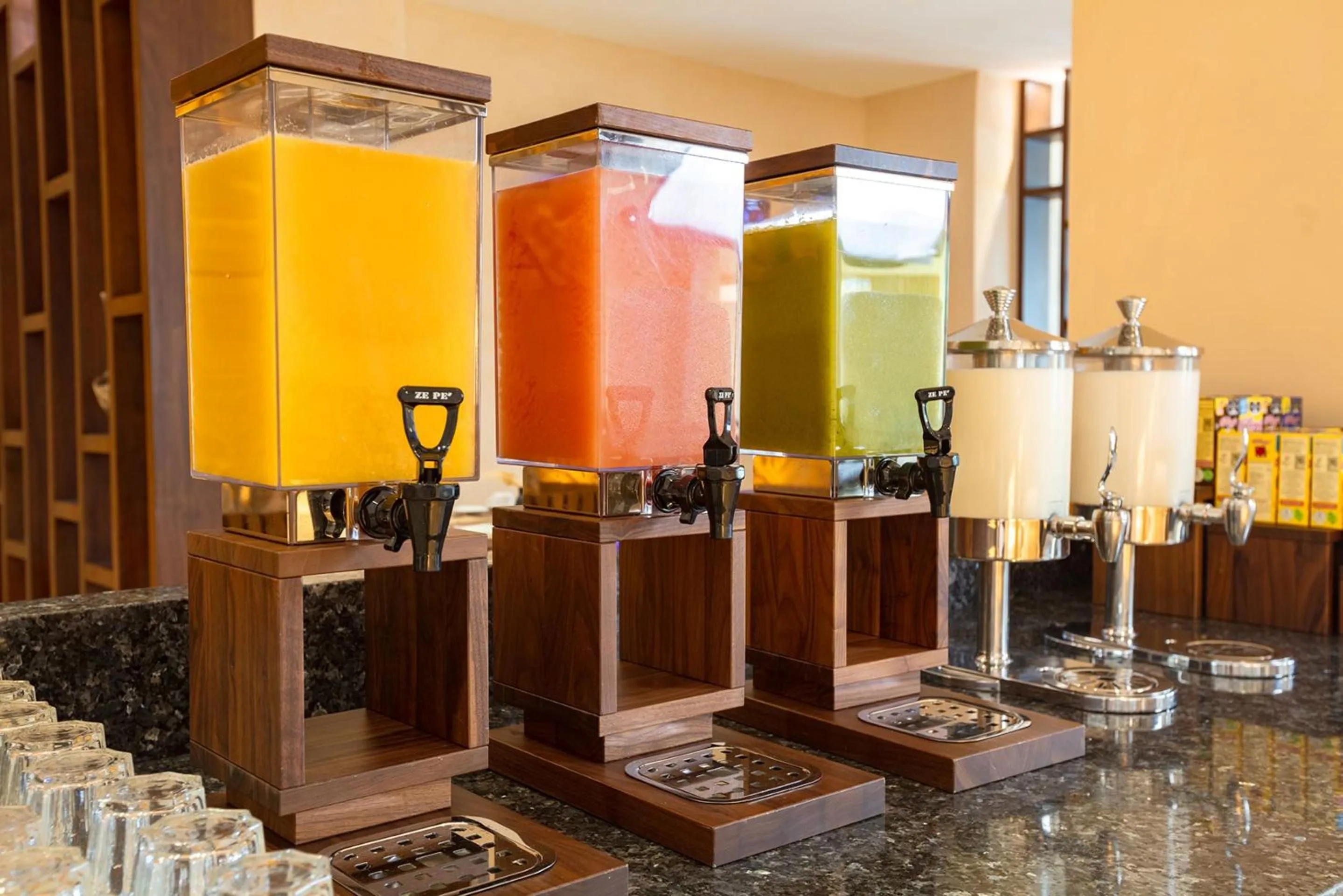 Buffet breakfast in Camino Real Acapulco Diamante