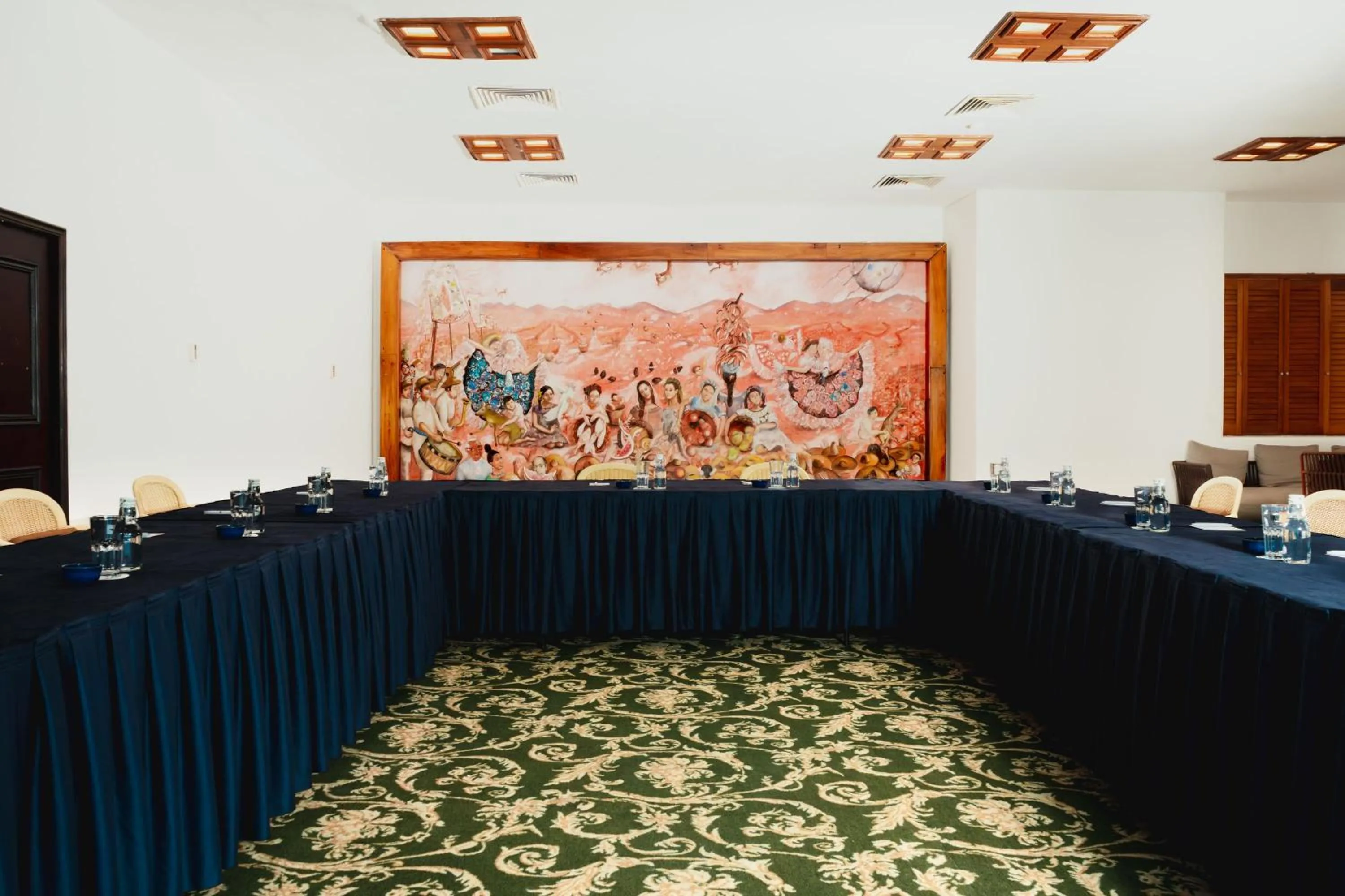 Meeting/conference room in Camino Real Zaashila Huatulco
