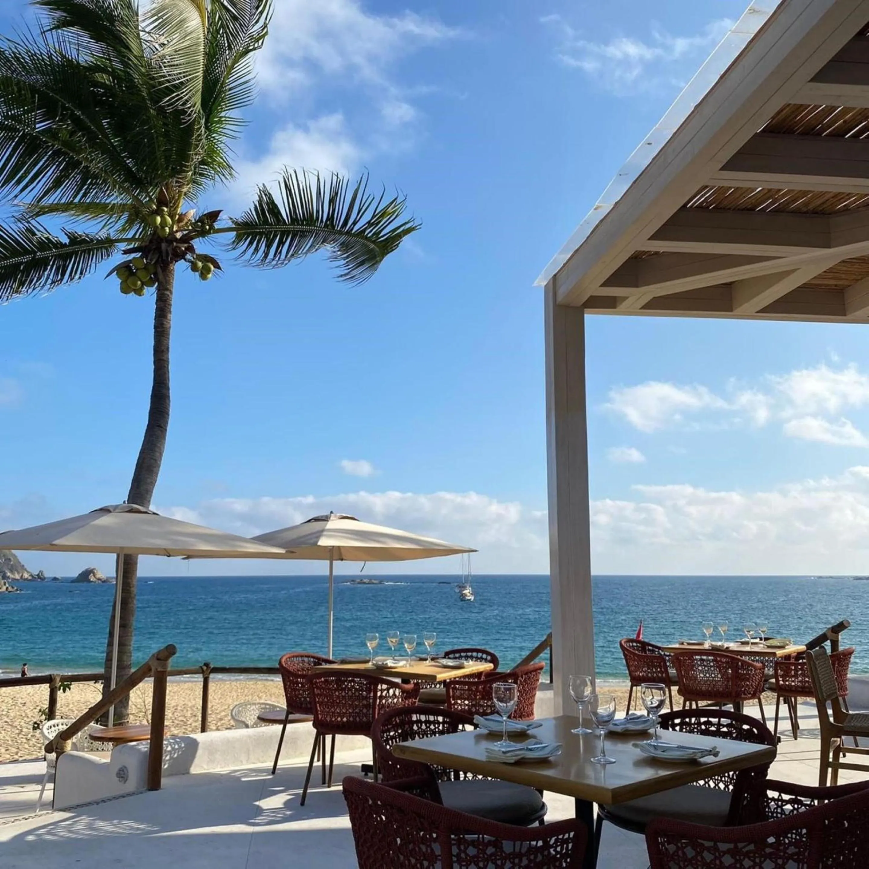 Restaurant/places to eat in Camino Real Zaashila Huatulco