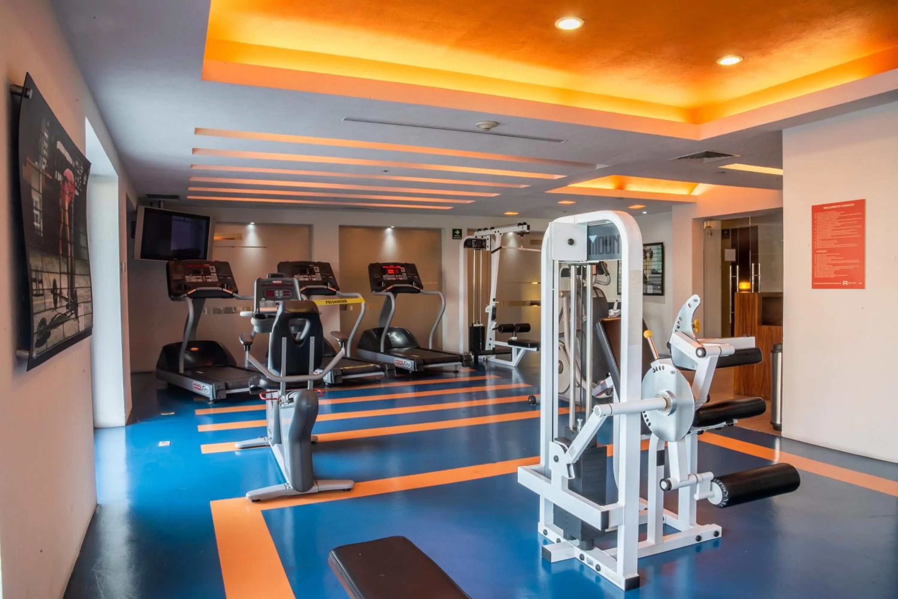 Fitness centre/facilities in Real Inn Guadalajara Expo