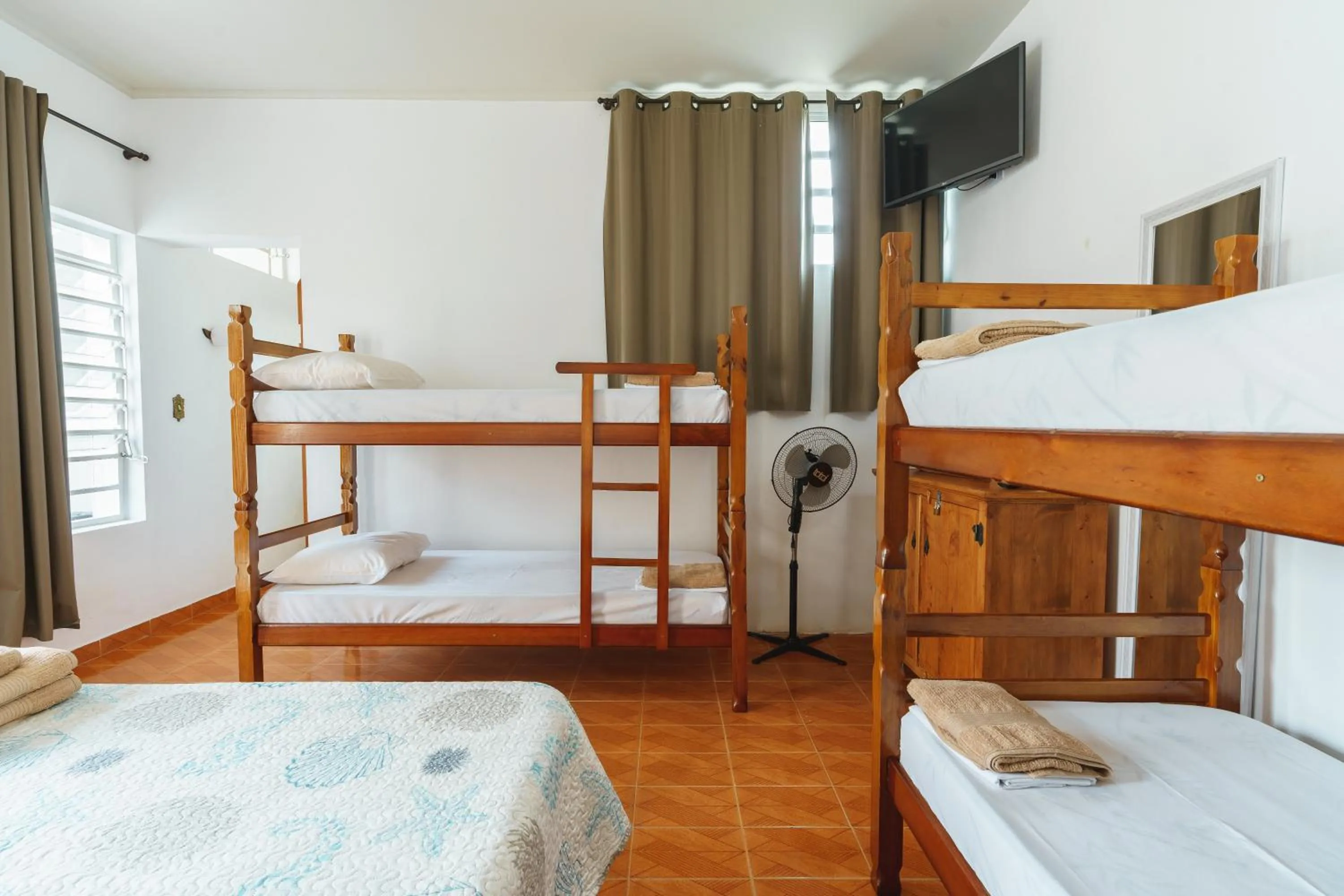 Bed in Pousada Vista da Pedra