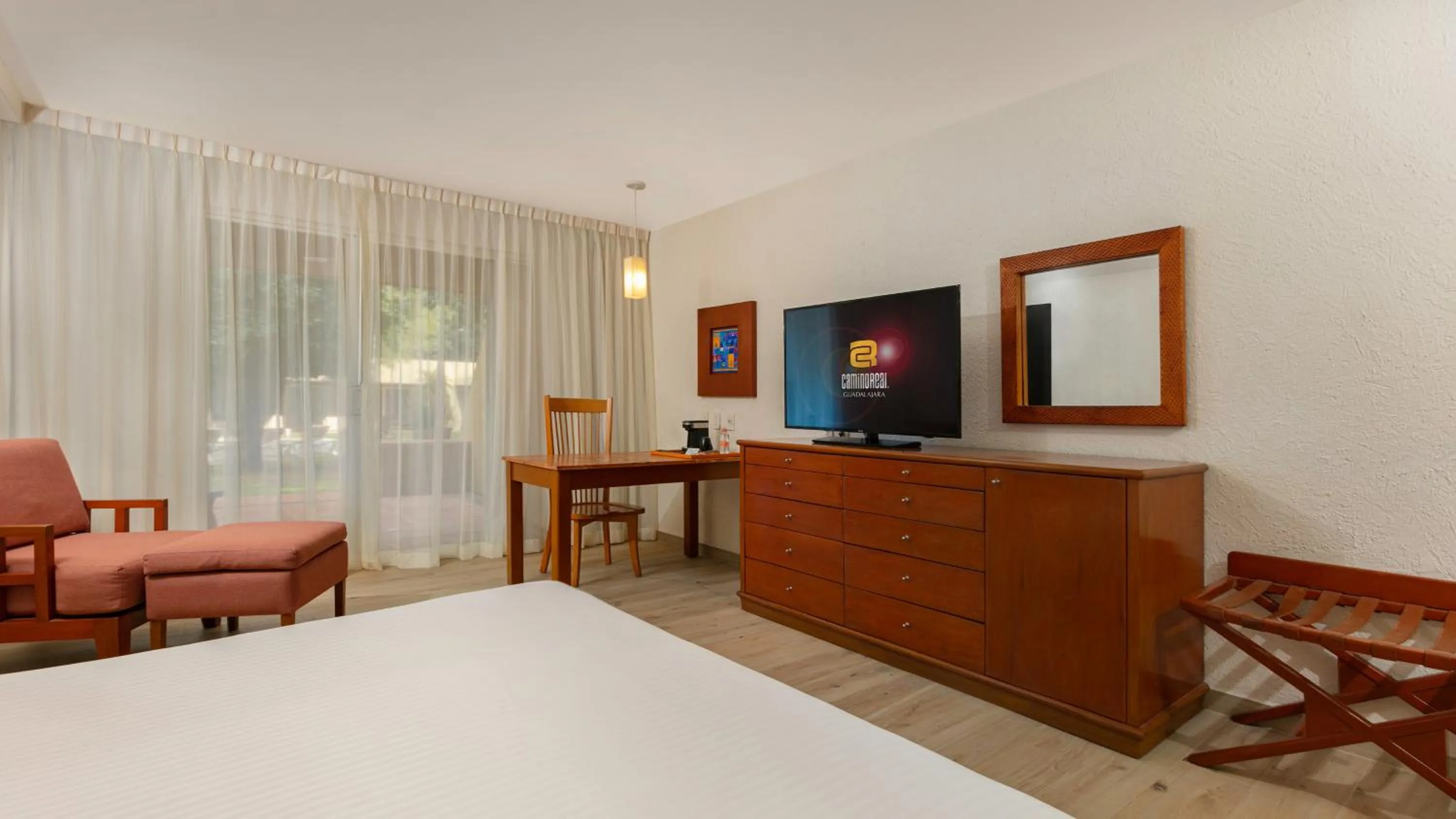 Bedroom, Bed in Camino Real Guadalajara