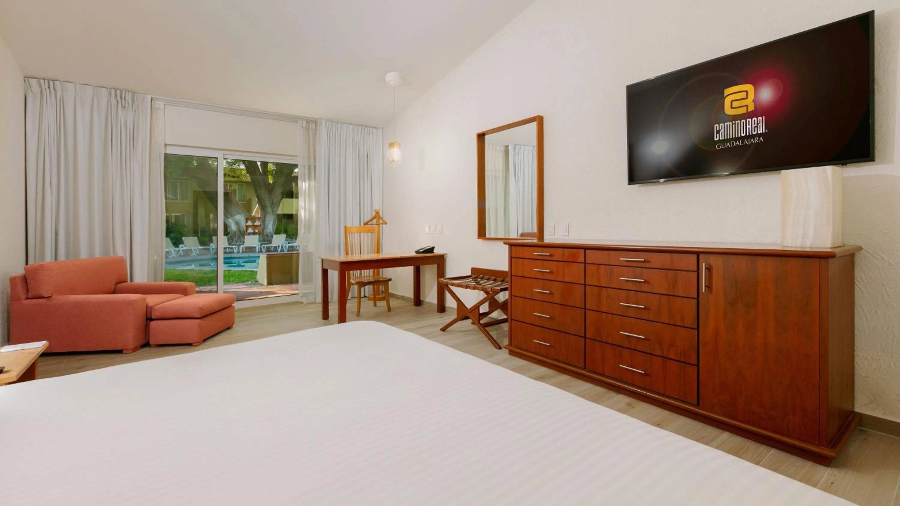 Bedroom, Bed in Camino Real Guadalajara