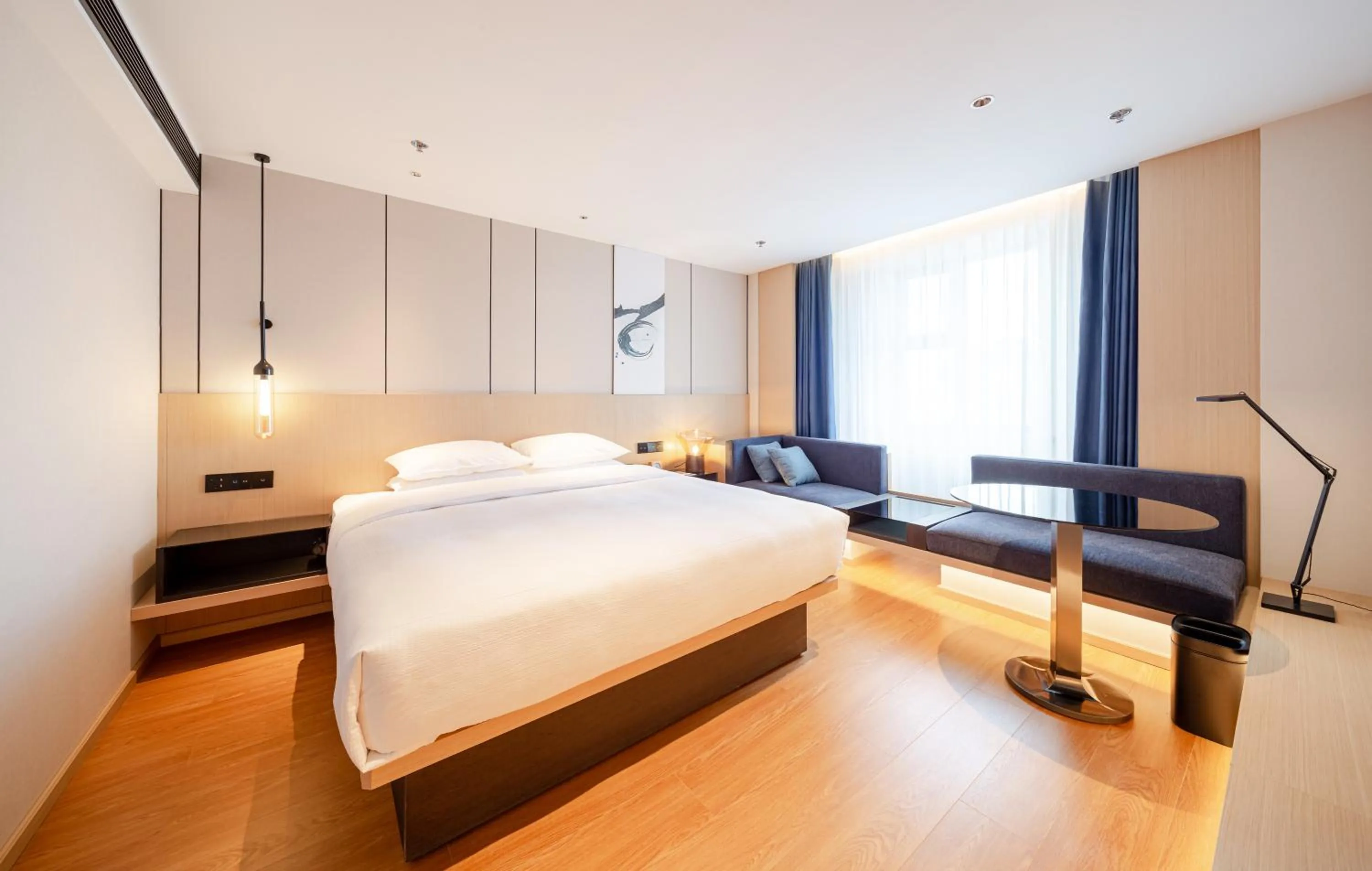 TV and multimedia, Bed in Fairfield by Marriott Harbin Downtown