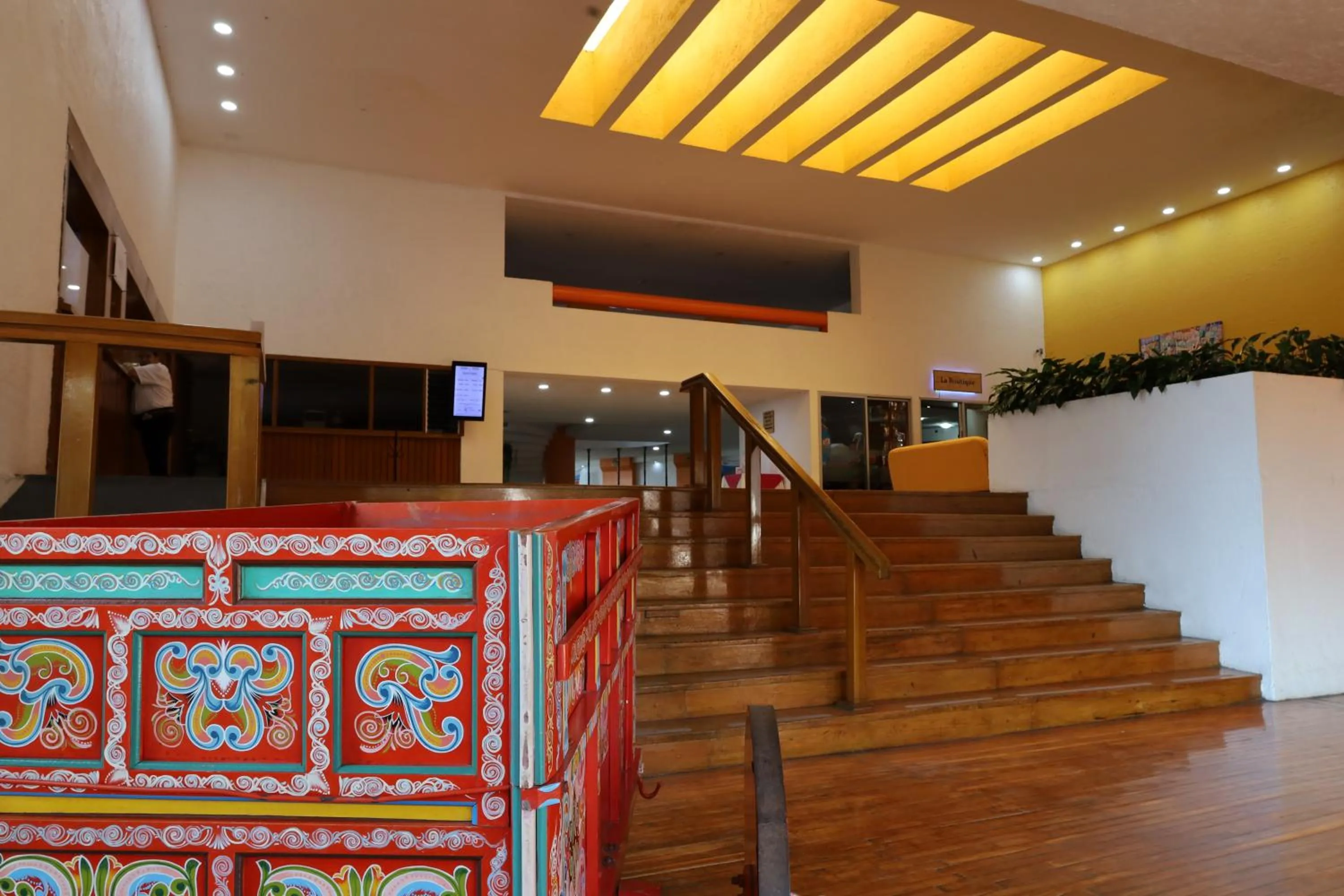 Lobby or reception in Hotel Aristos Cuernavaca