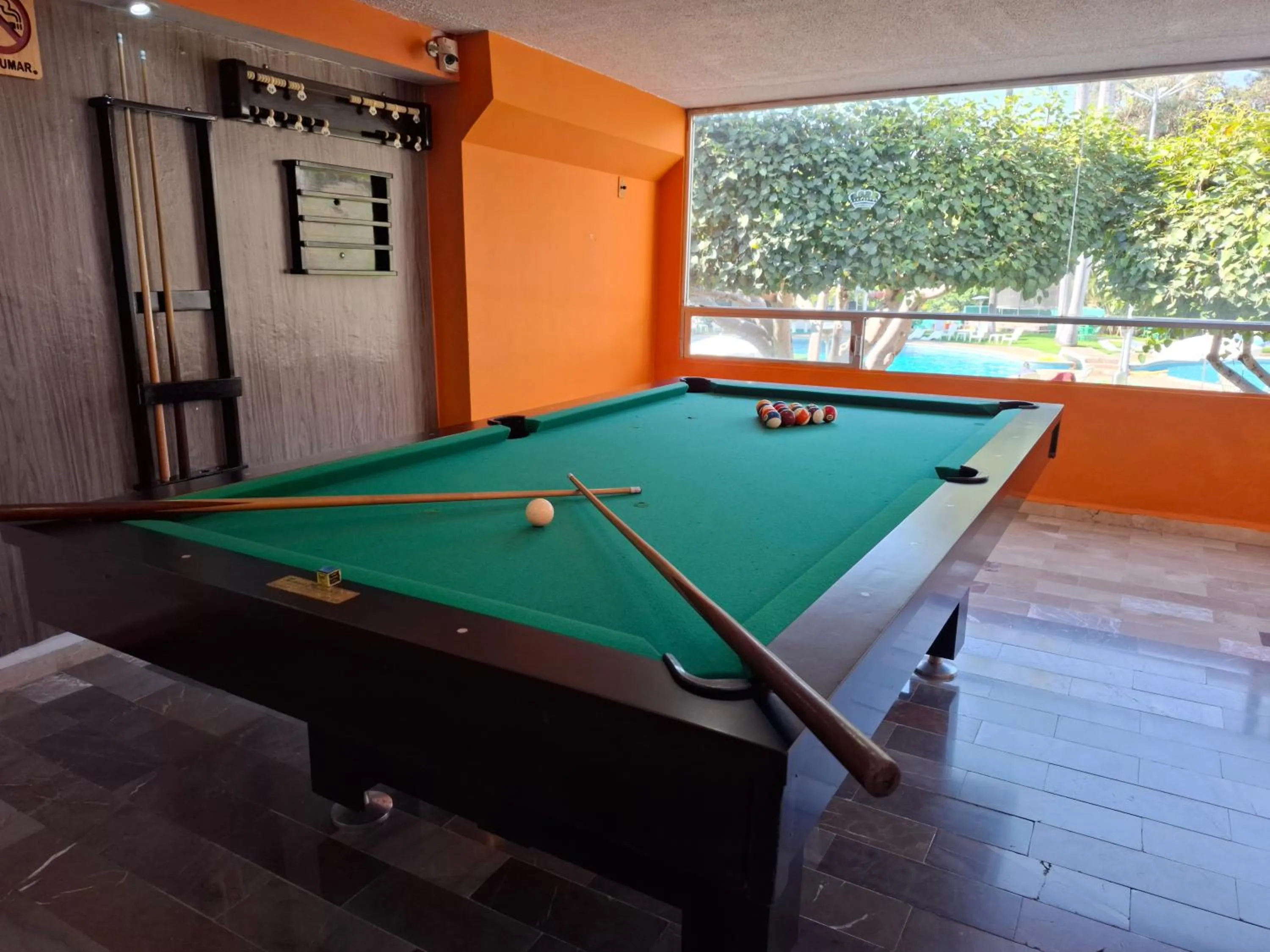 Billiard in Hotel Aristos Cuernavaca