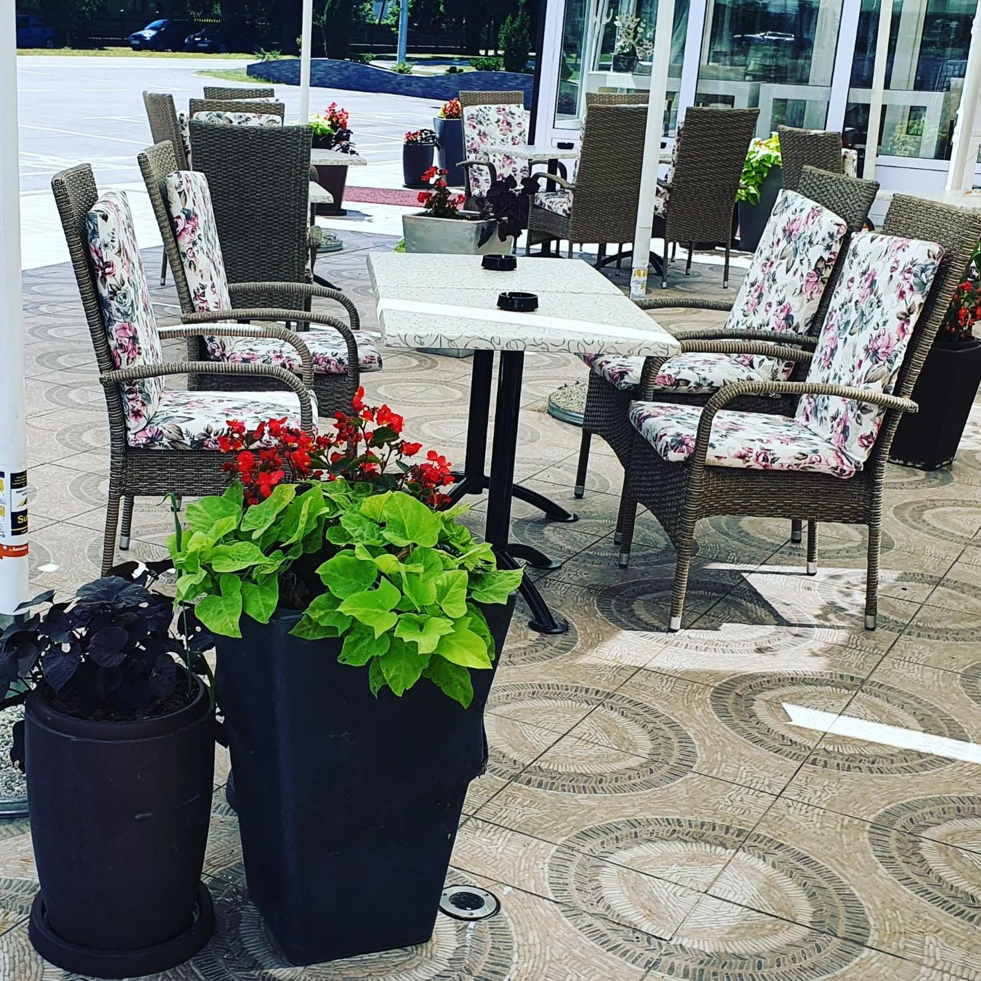 Balcony/Terrace in Hotel Villa Valpovo