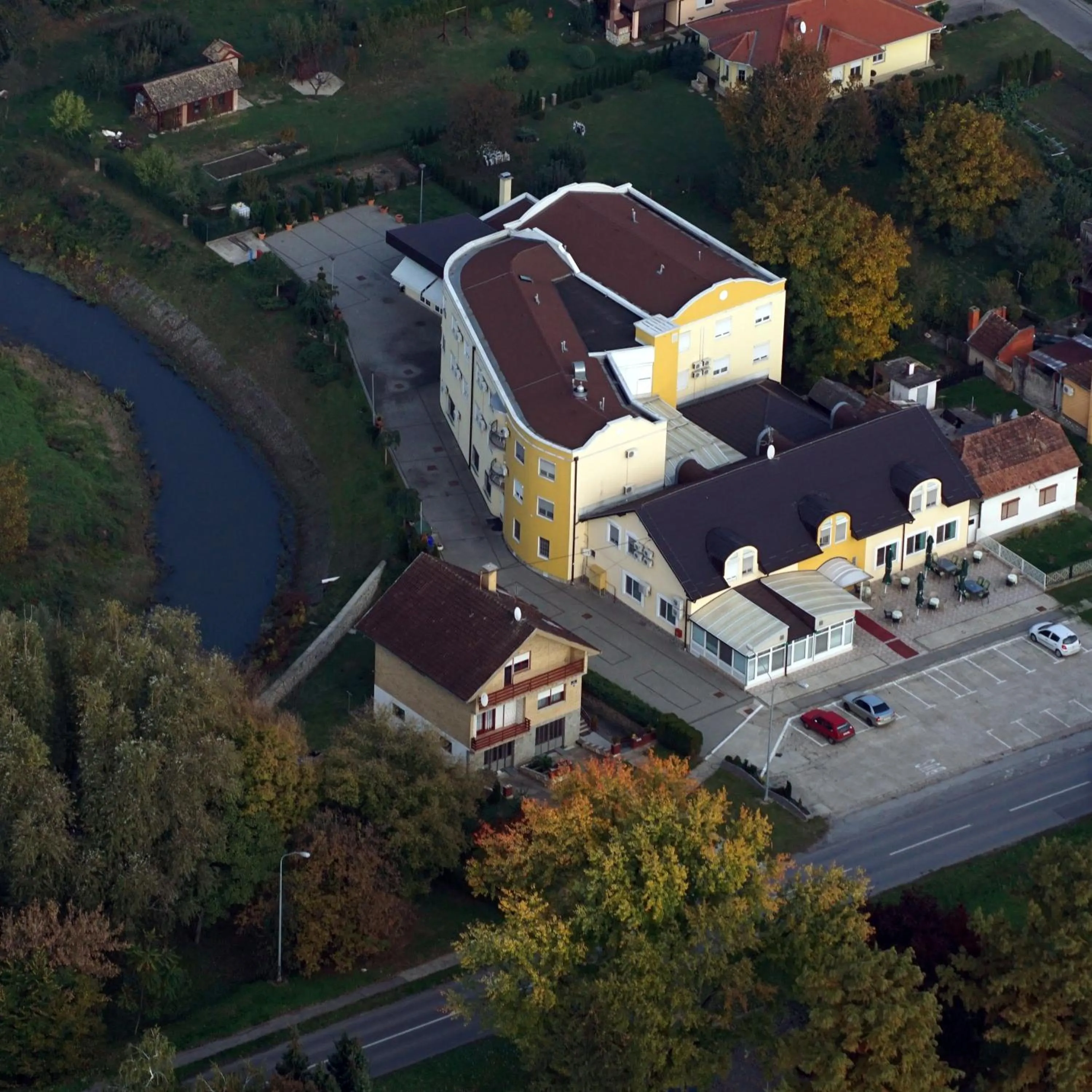 Property building in Hotel Villa Valpovo