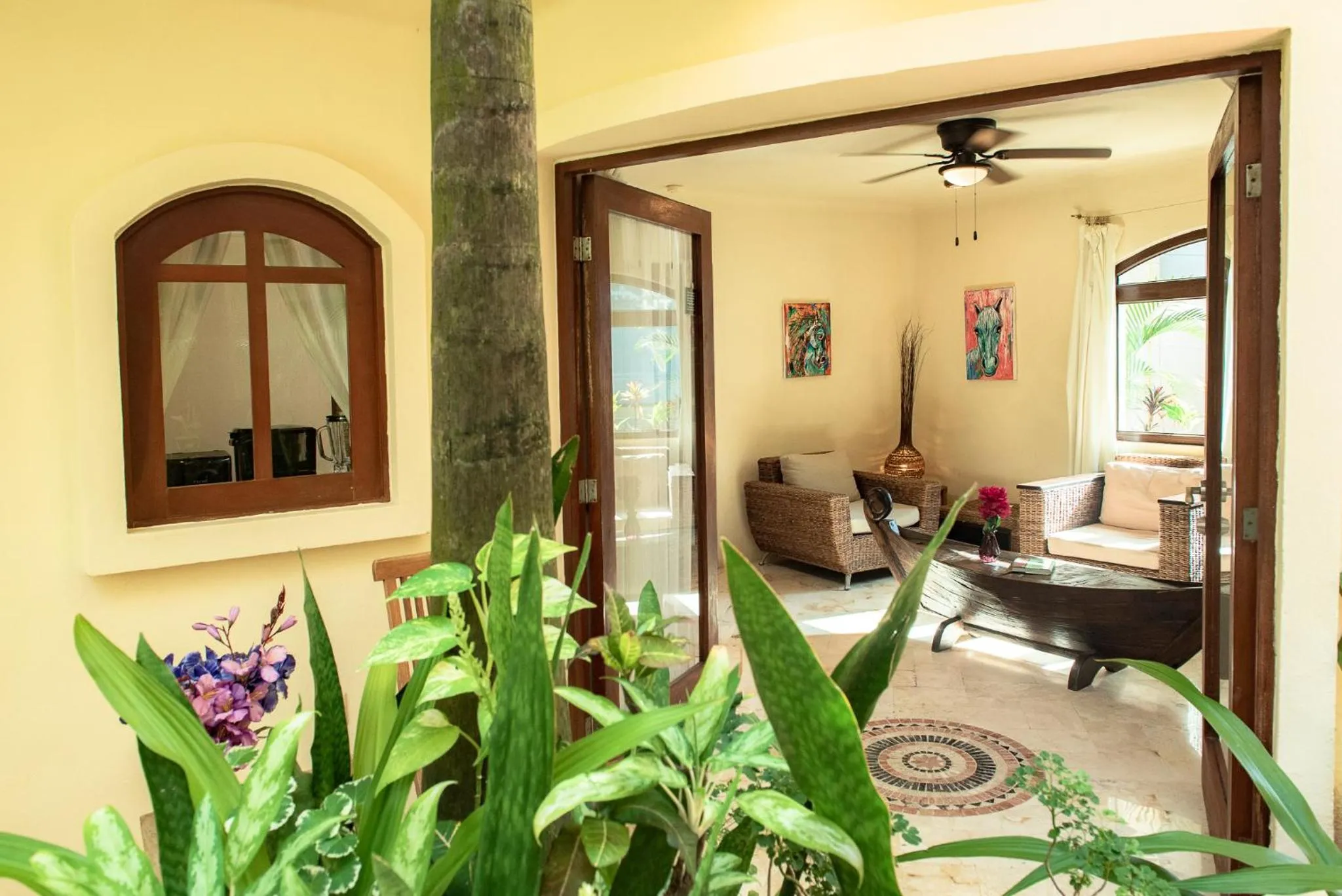 Facade/entrance in Villas Sacbe Condo Hotel and Beach Club