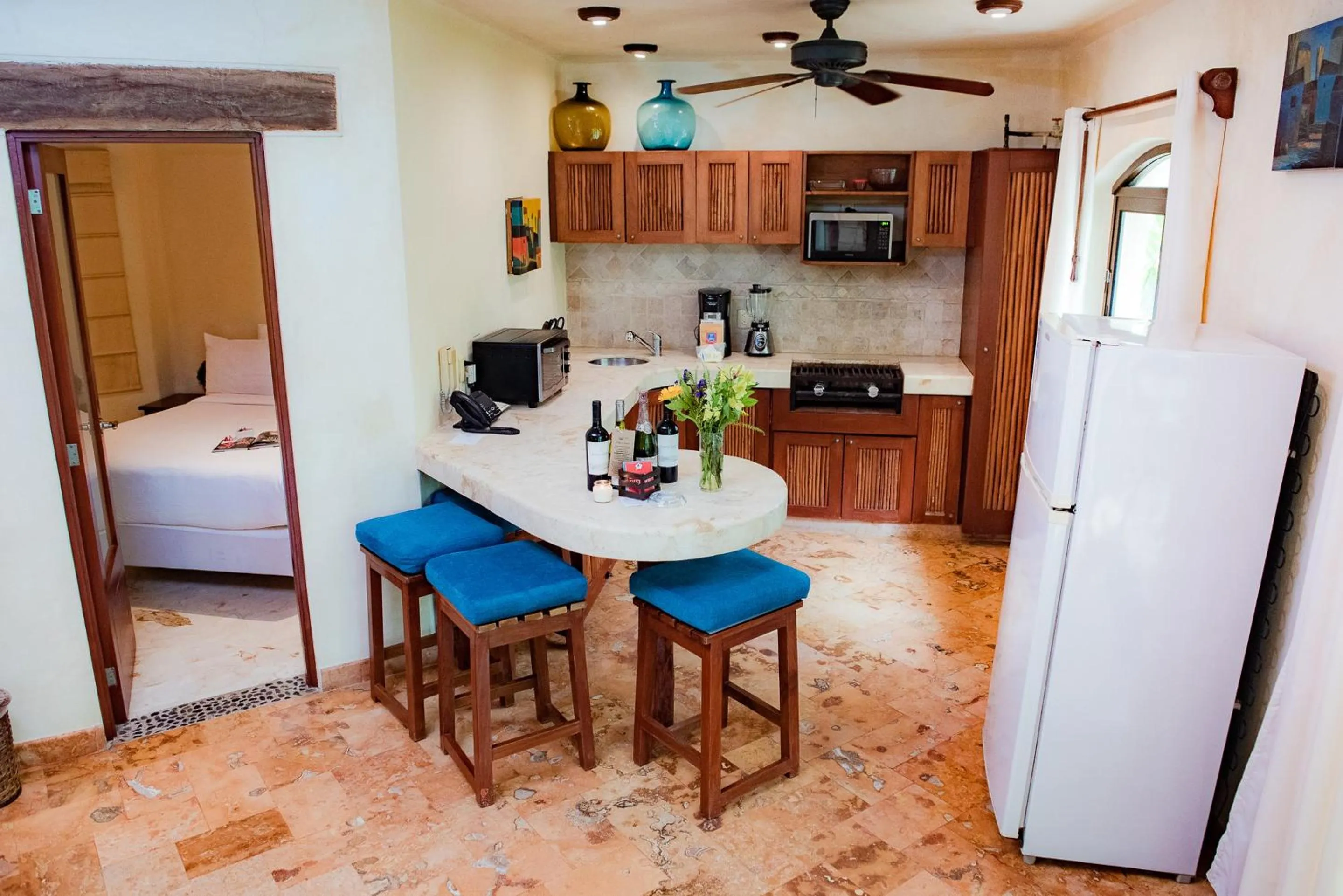 Dining area in Villas Sacbe Condo Hotel and Beach Club