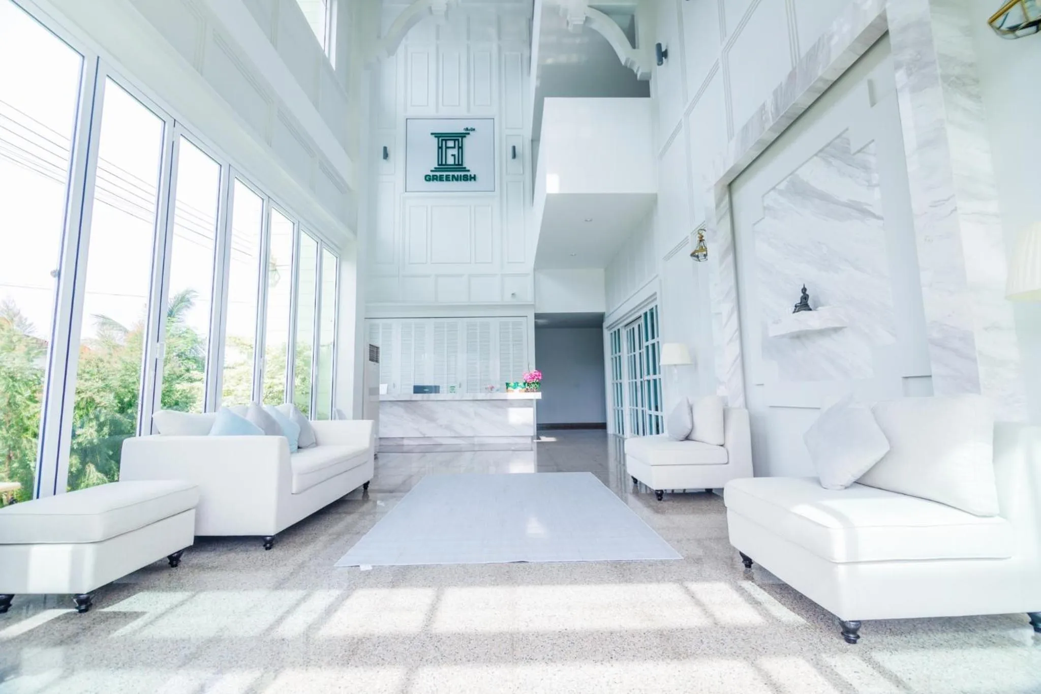 Lobby or reception in Greenish Ranong Hotel