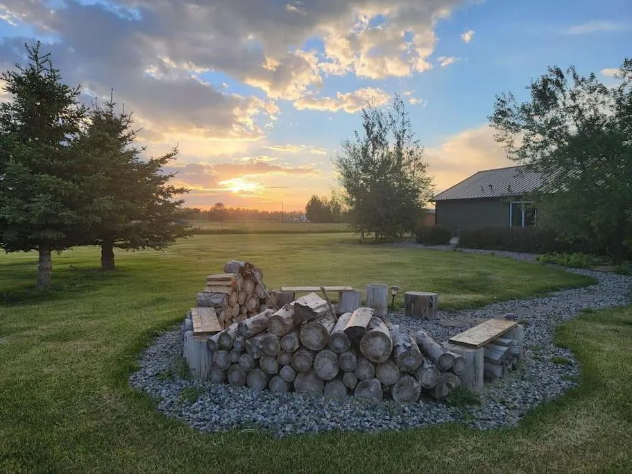 Garden in Mountain View Home on 2 Acres