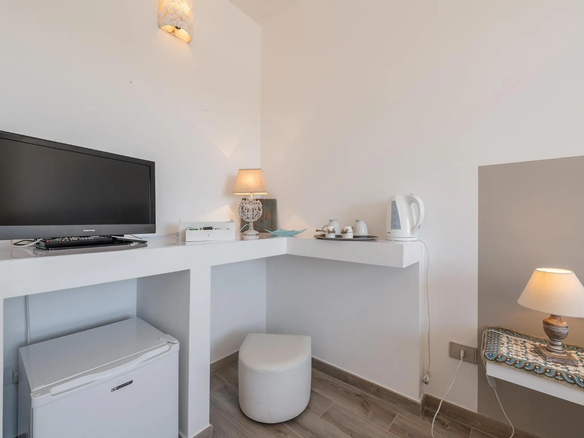 Bedroom in Panoramic Studio Carloforte