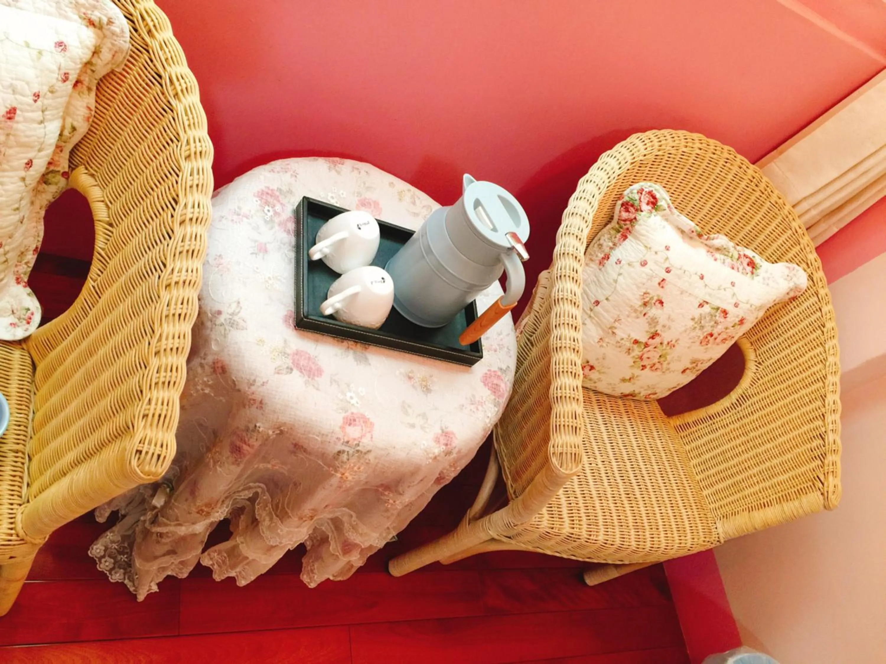 Seating area in Hope & Sea Homestay