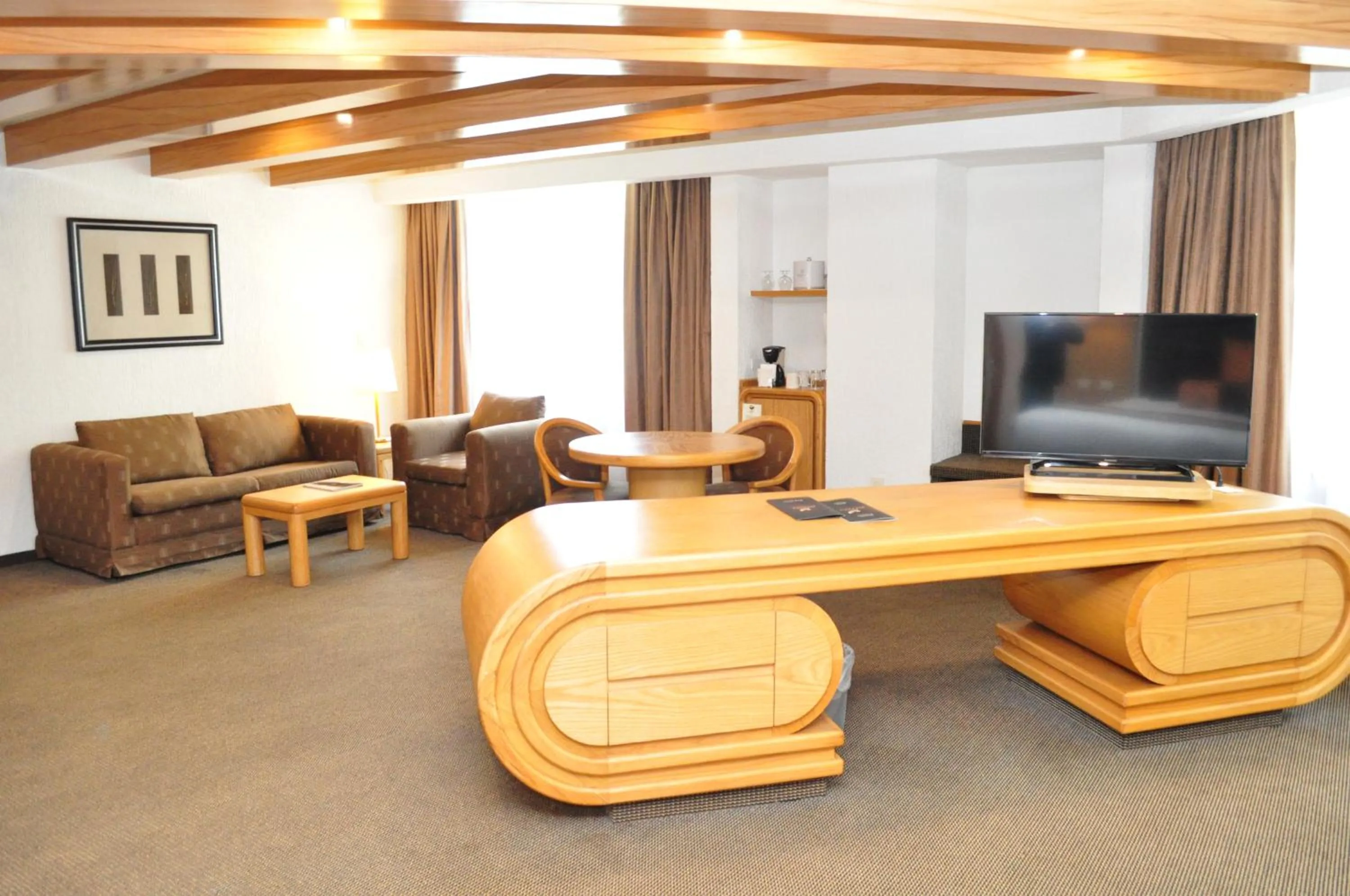 Living room in Royal Pedregal