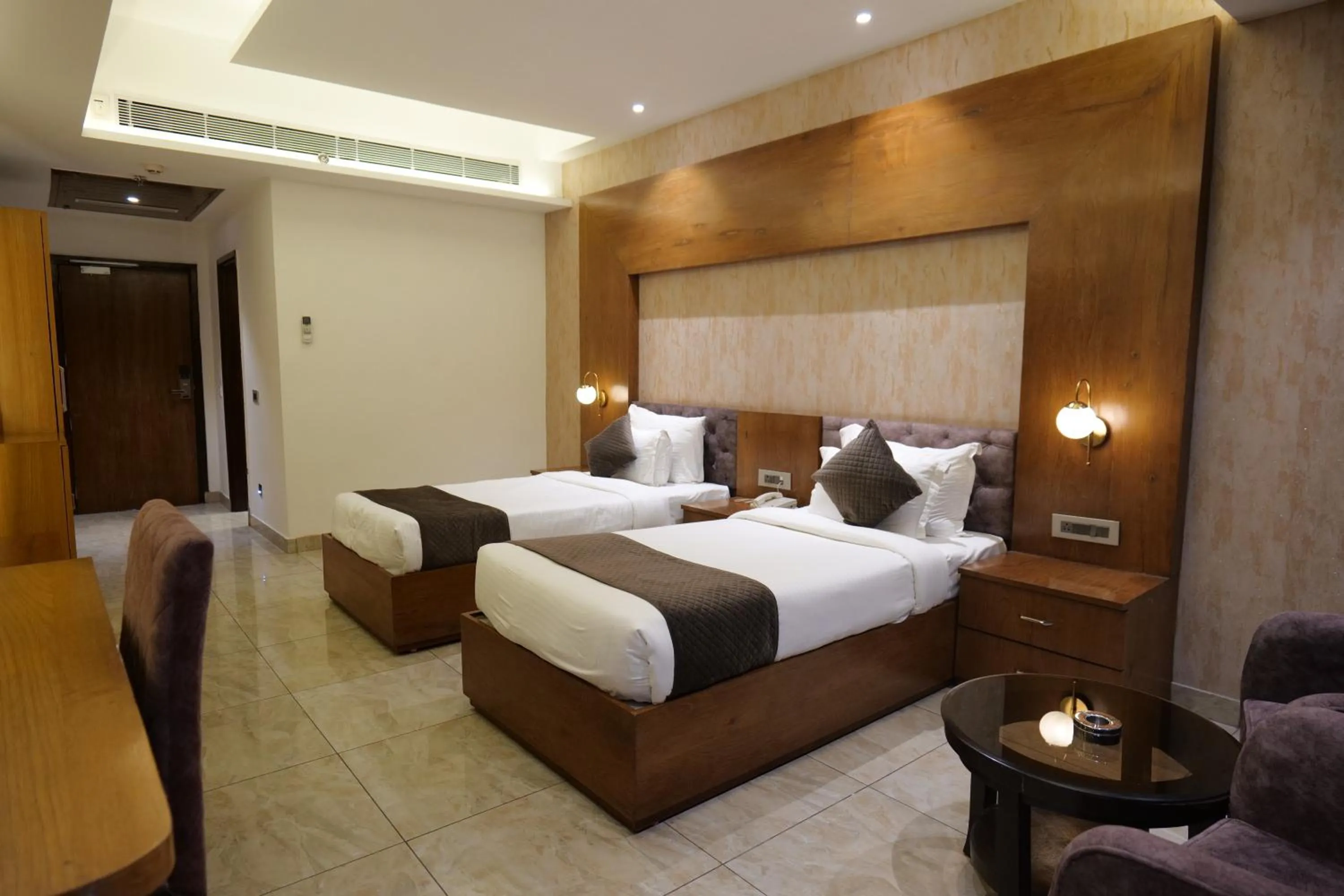 Bed in The Emerald Grand