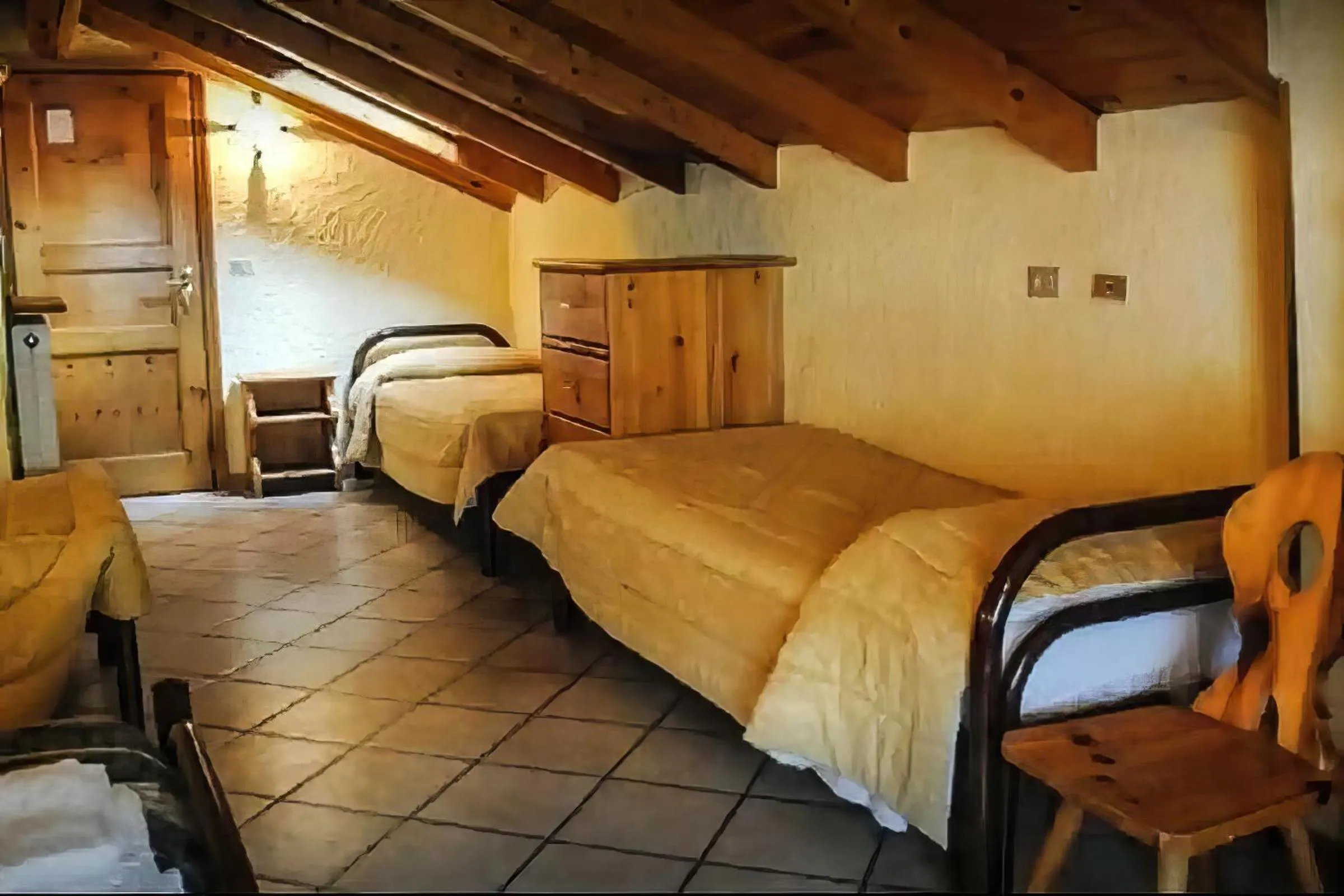 Bedroom in Hotel Aquila