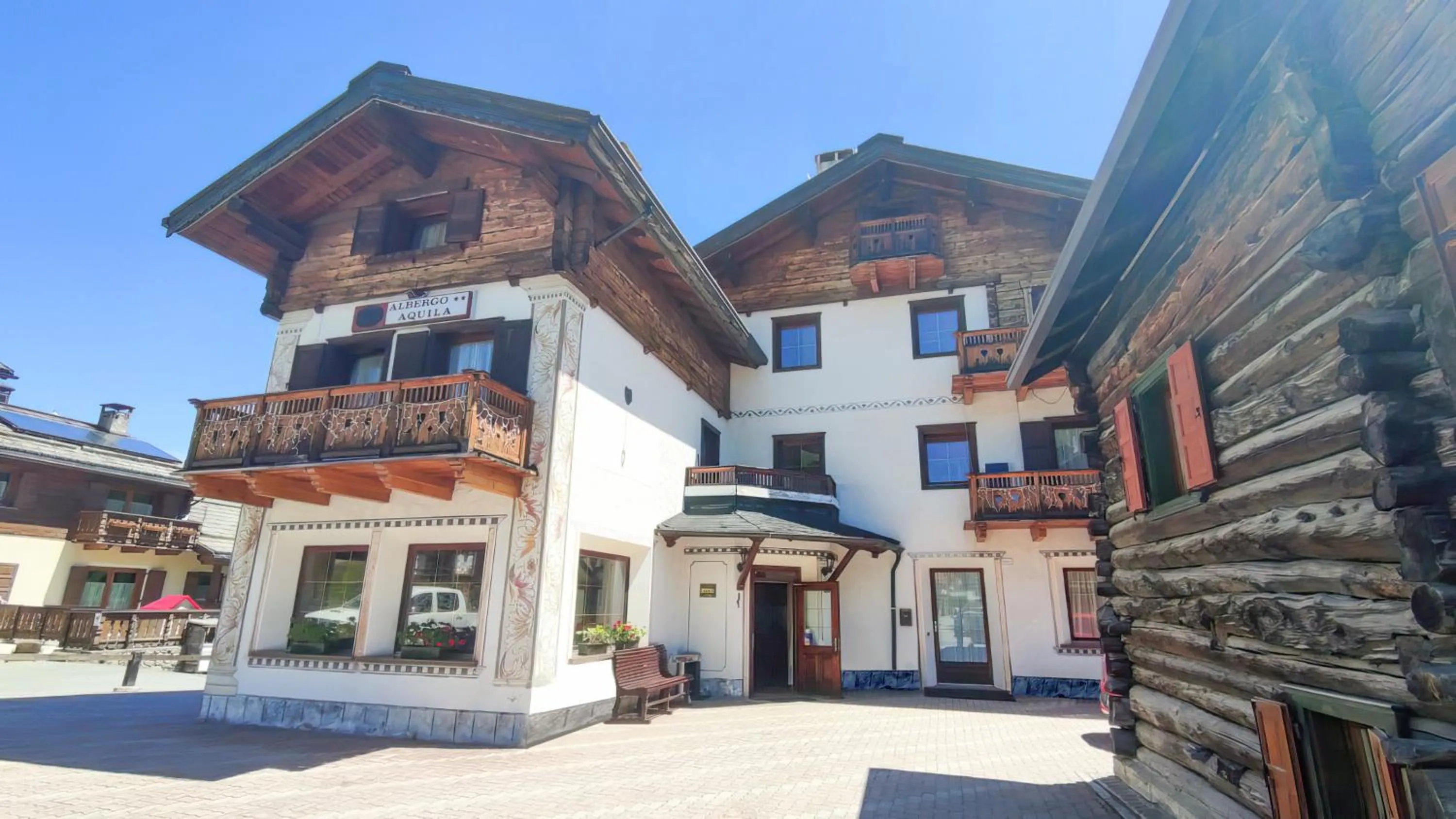 Property building in Hotel Aquila