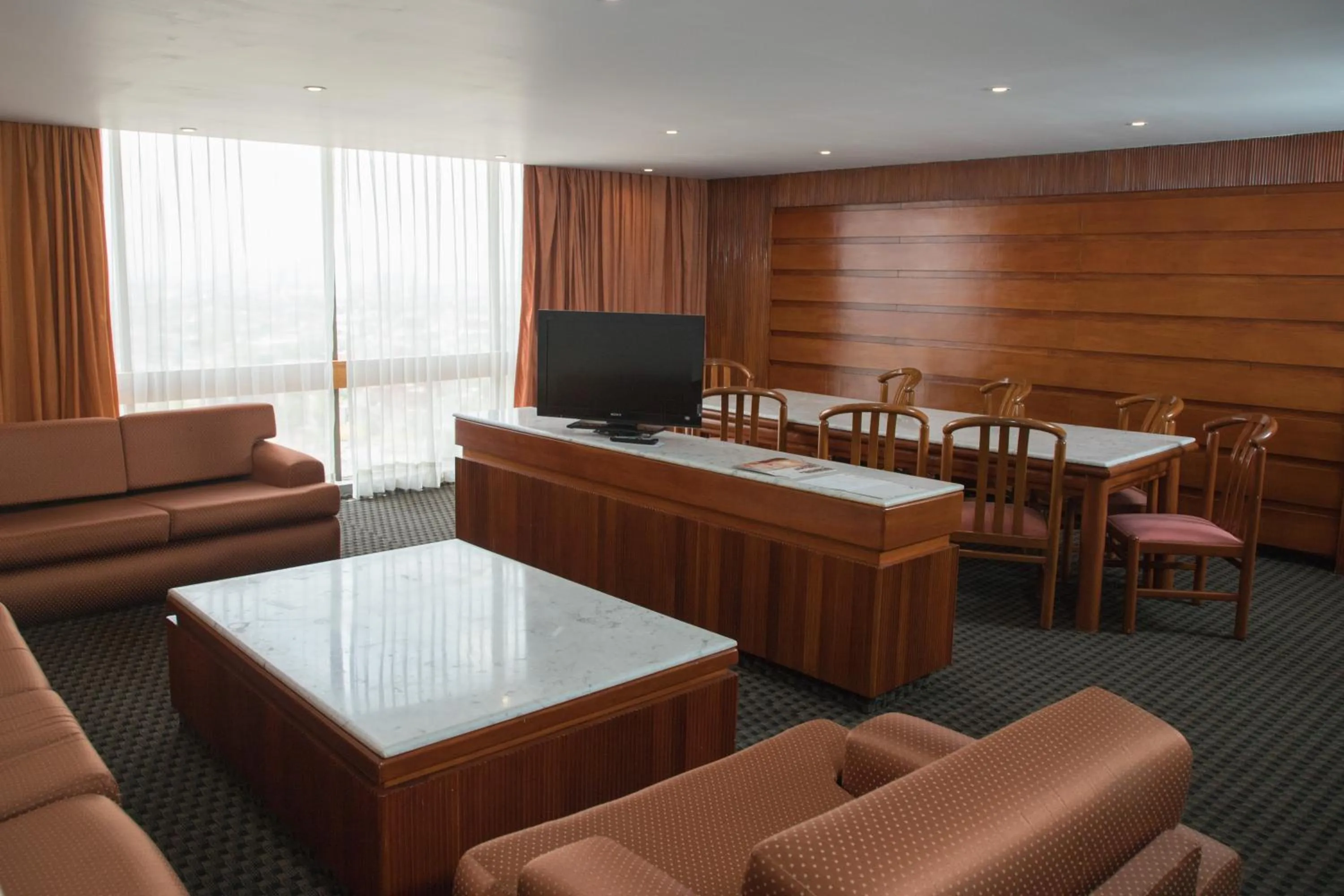 Seating area in Sevilla Palace
