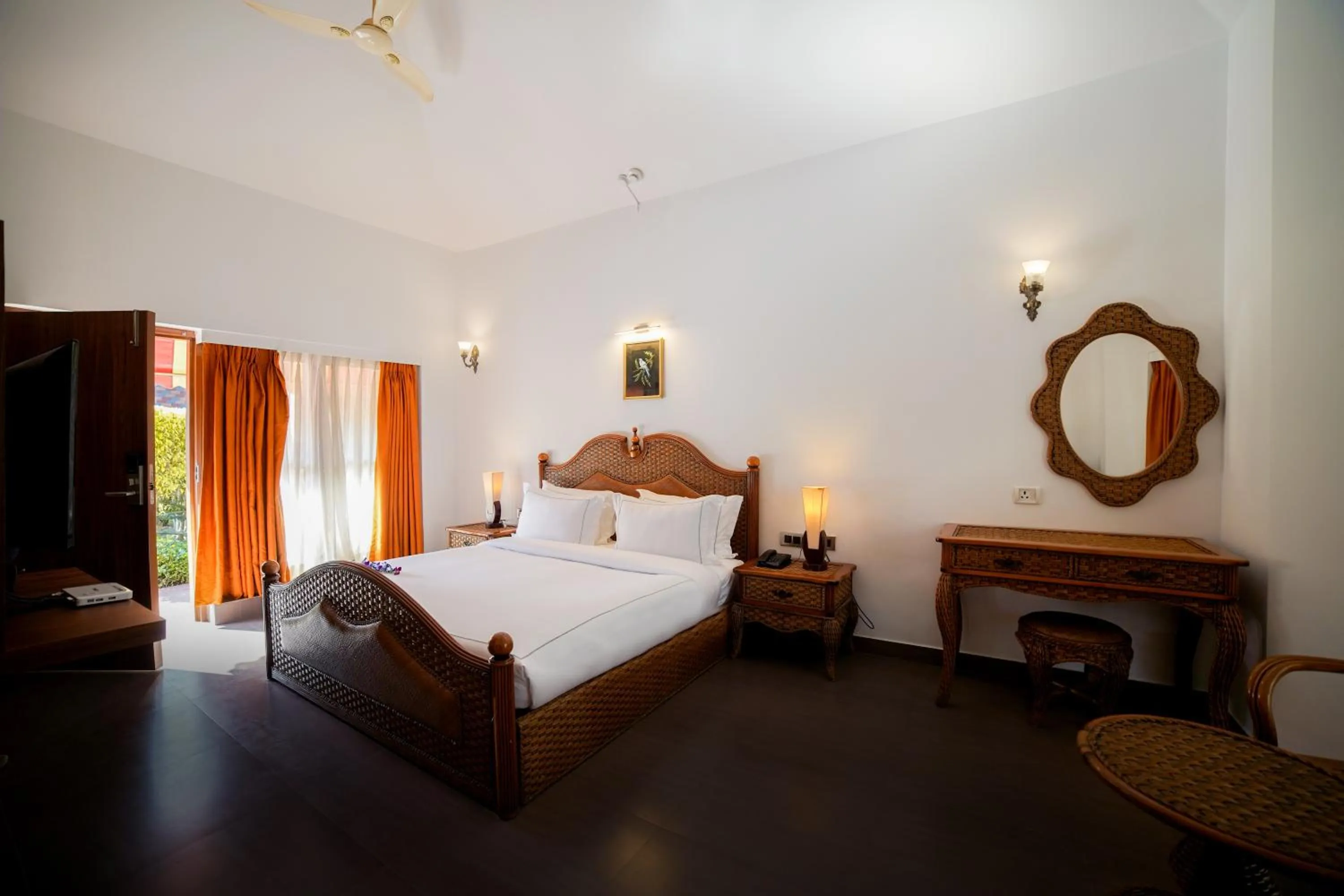 Photo of the whole room, Bed in Country Inn Tarika Riverside Resort Jim Corbett