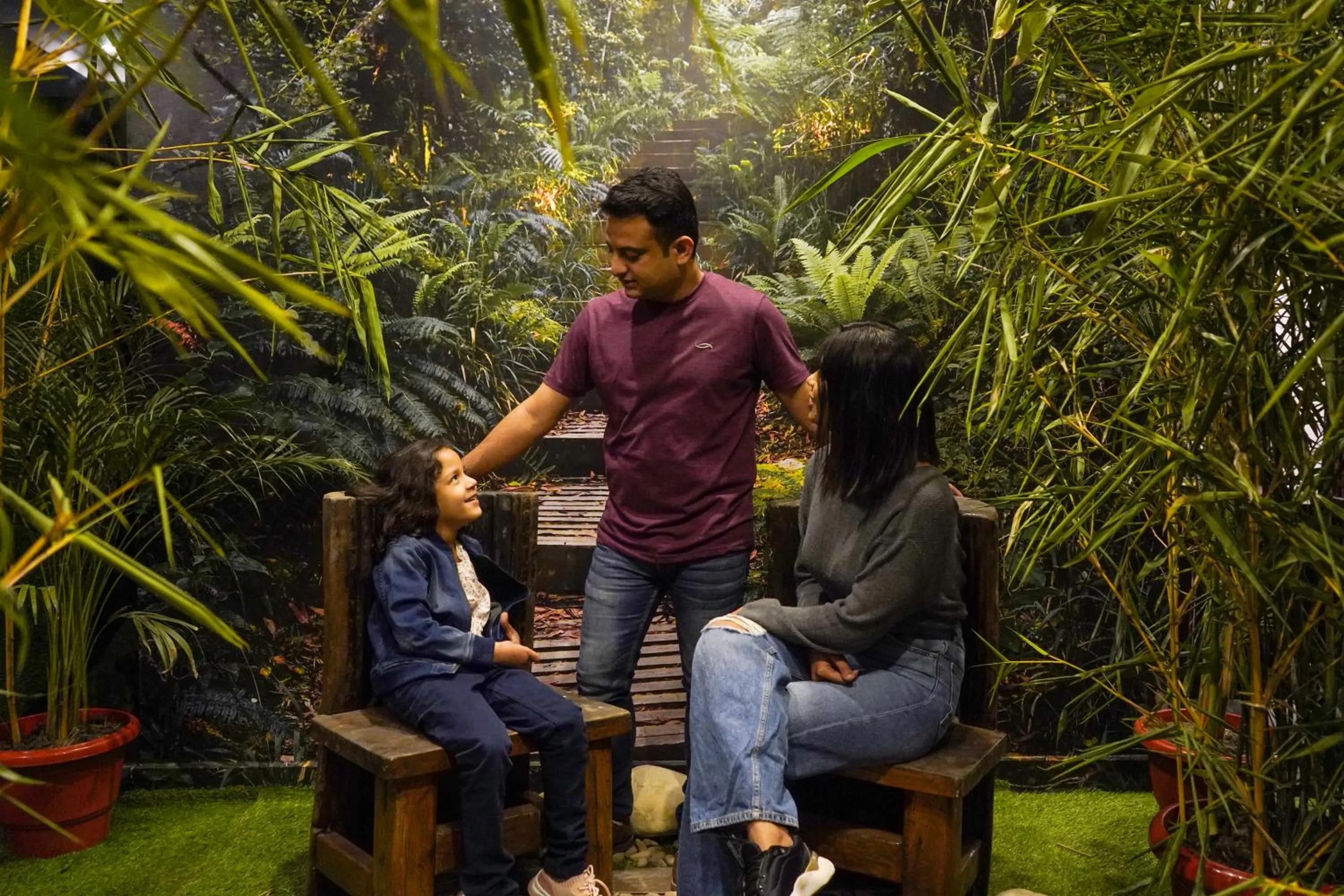 People in Country Inn Tarika Riverside Resort Jim Corbett