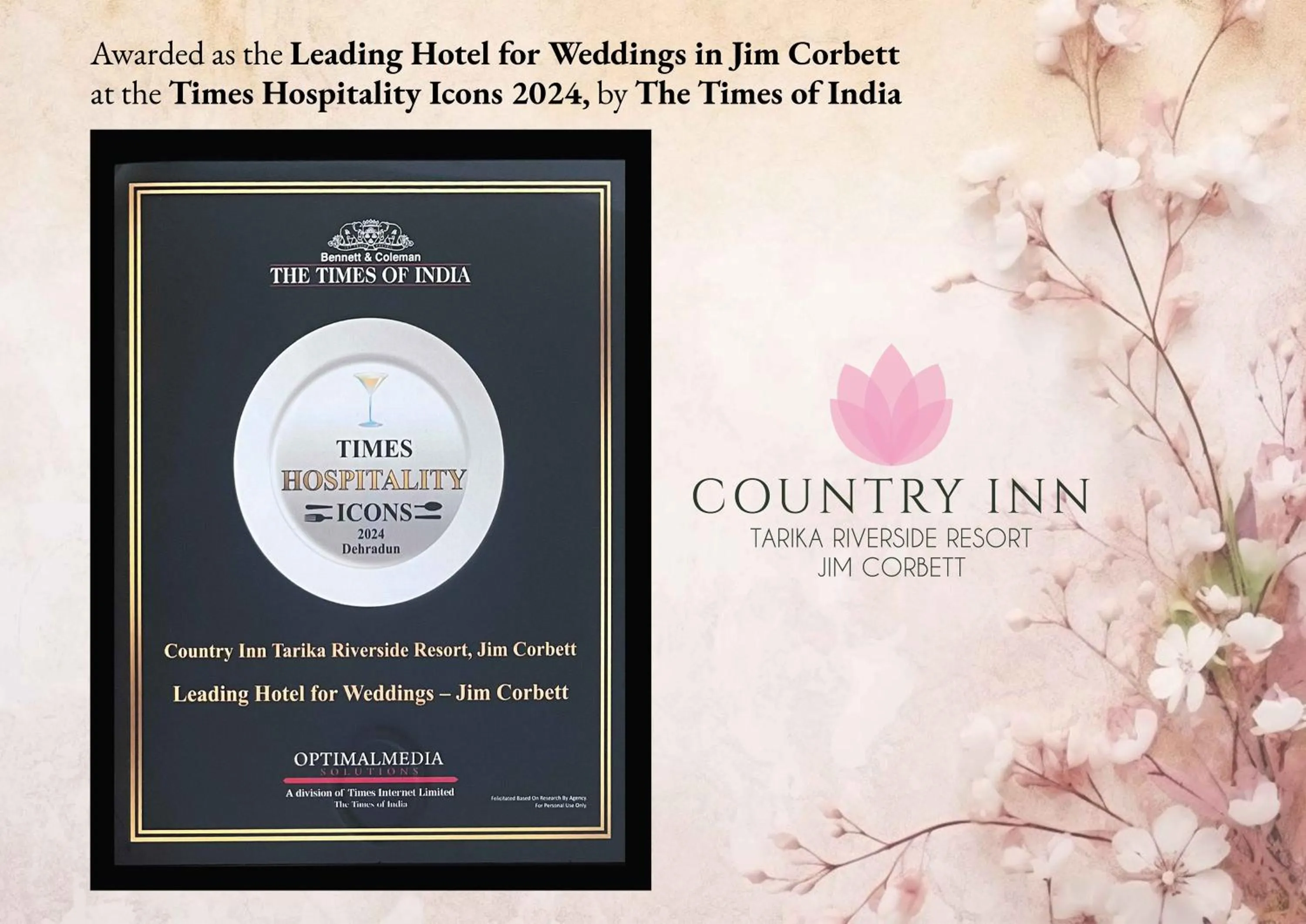 Country Inn Tarika Riverside Resort Jim Corbett