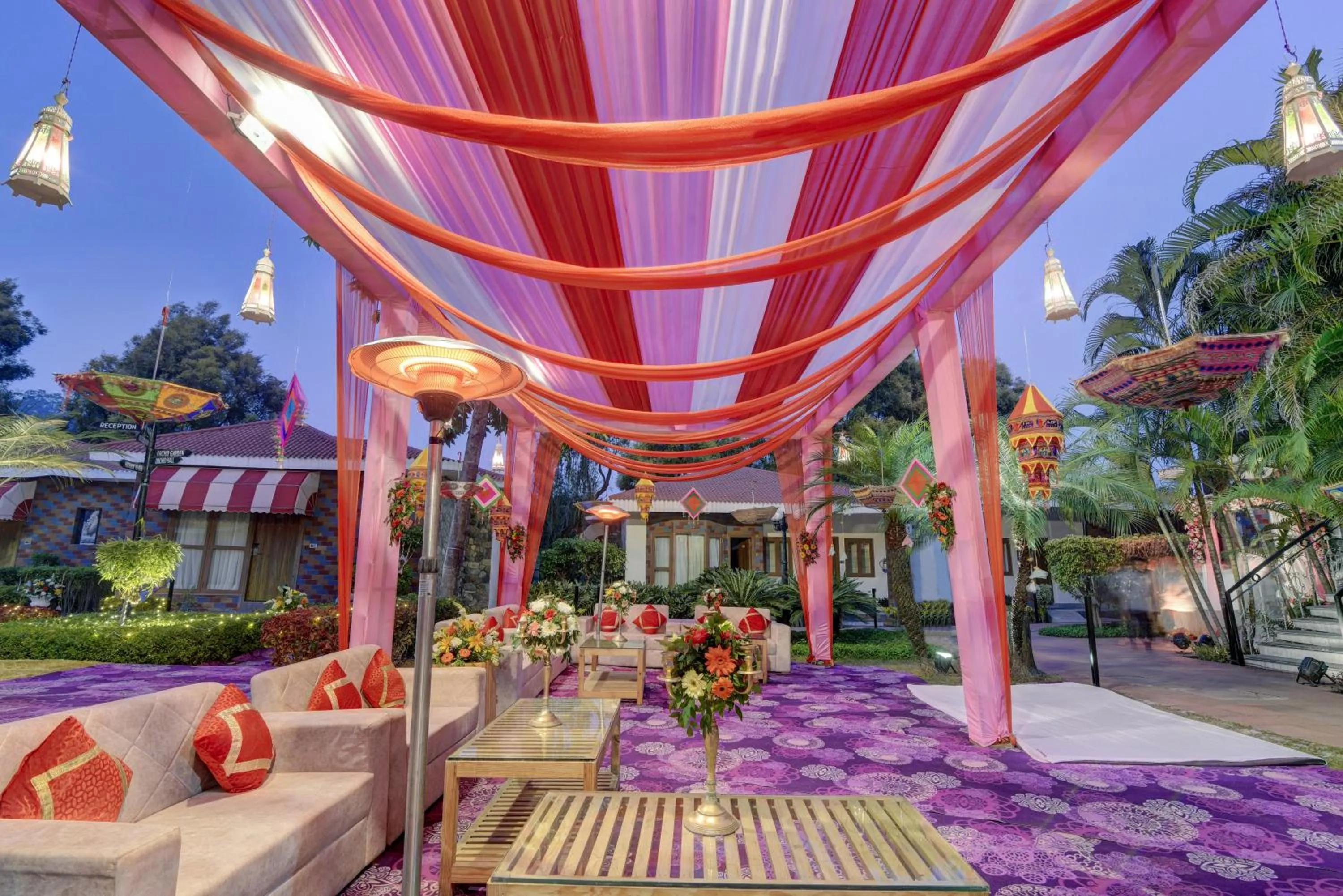 wedding in Country Inn Tarika Riverside Resort Jim Corbett