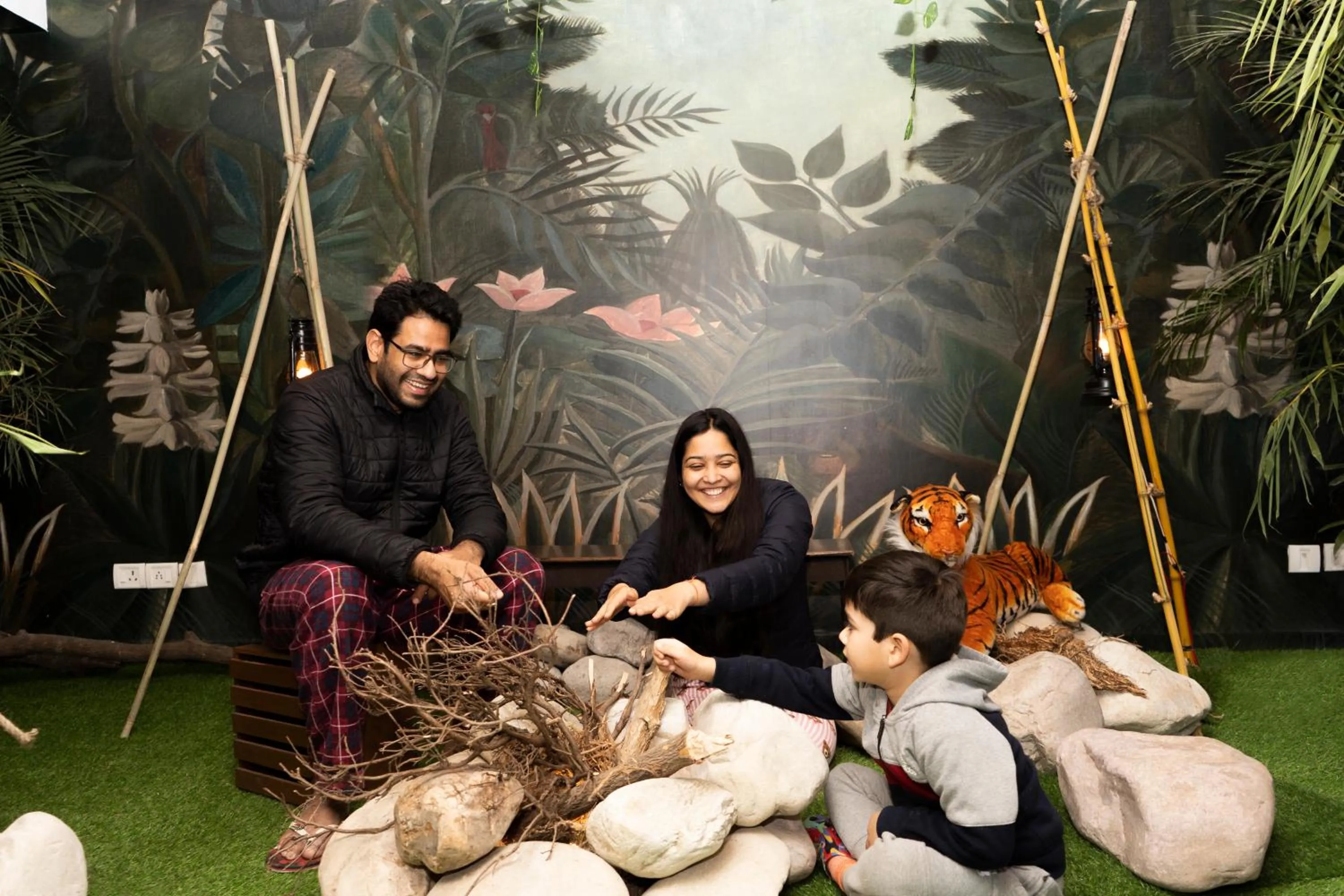 Staff in Country Inn Tarika Riverside Resort Jim Corbett