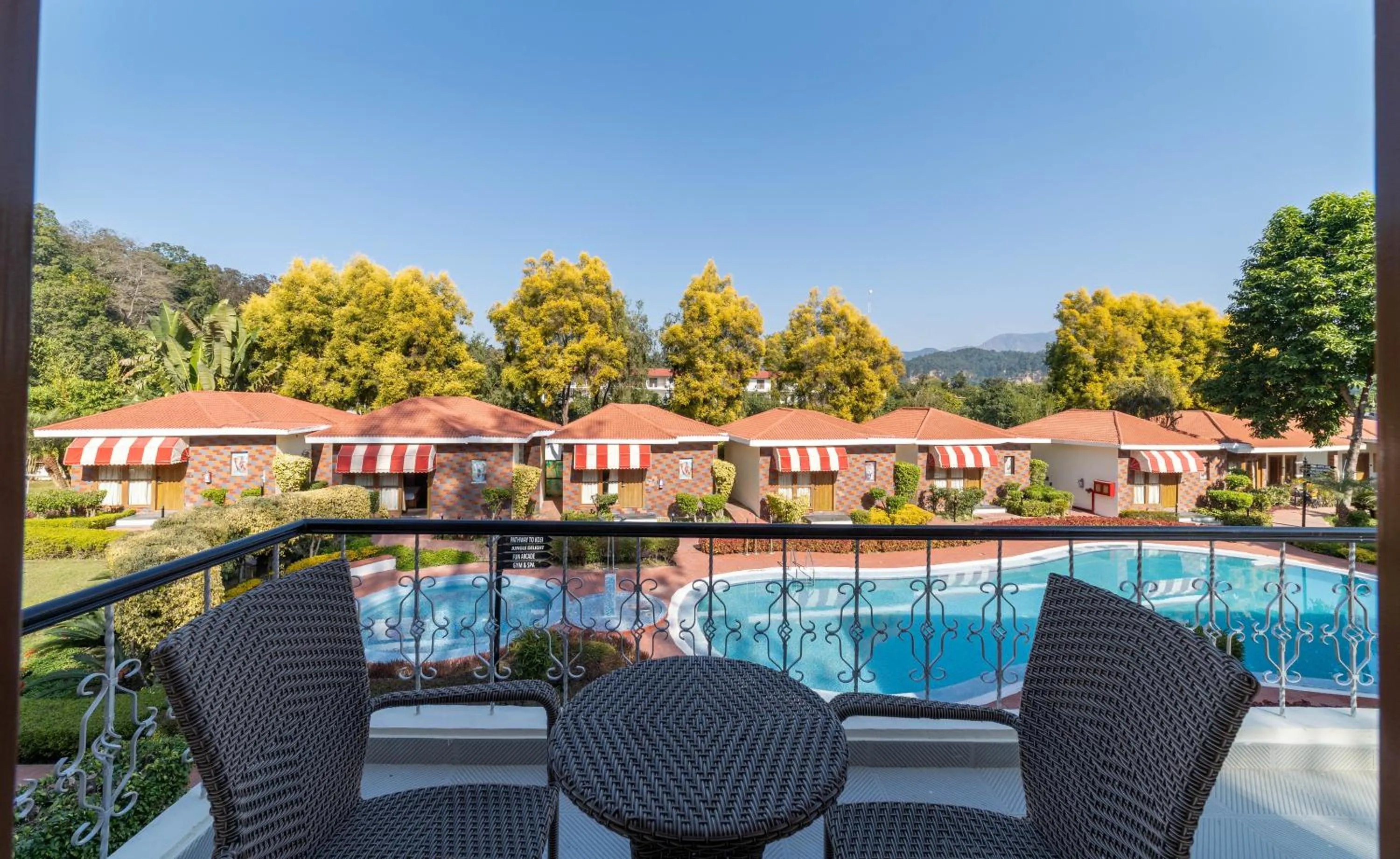 View (from property/room) in Country Inn Tarika Riverside Resort Jim Corbett