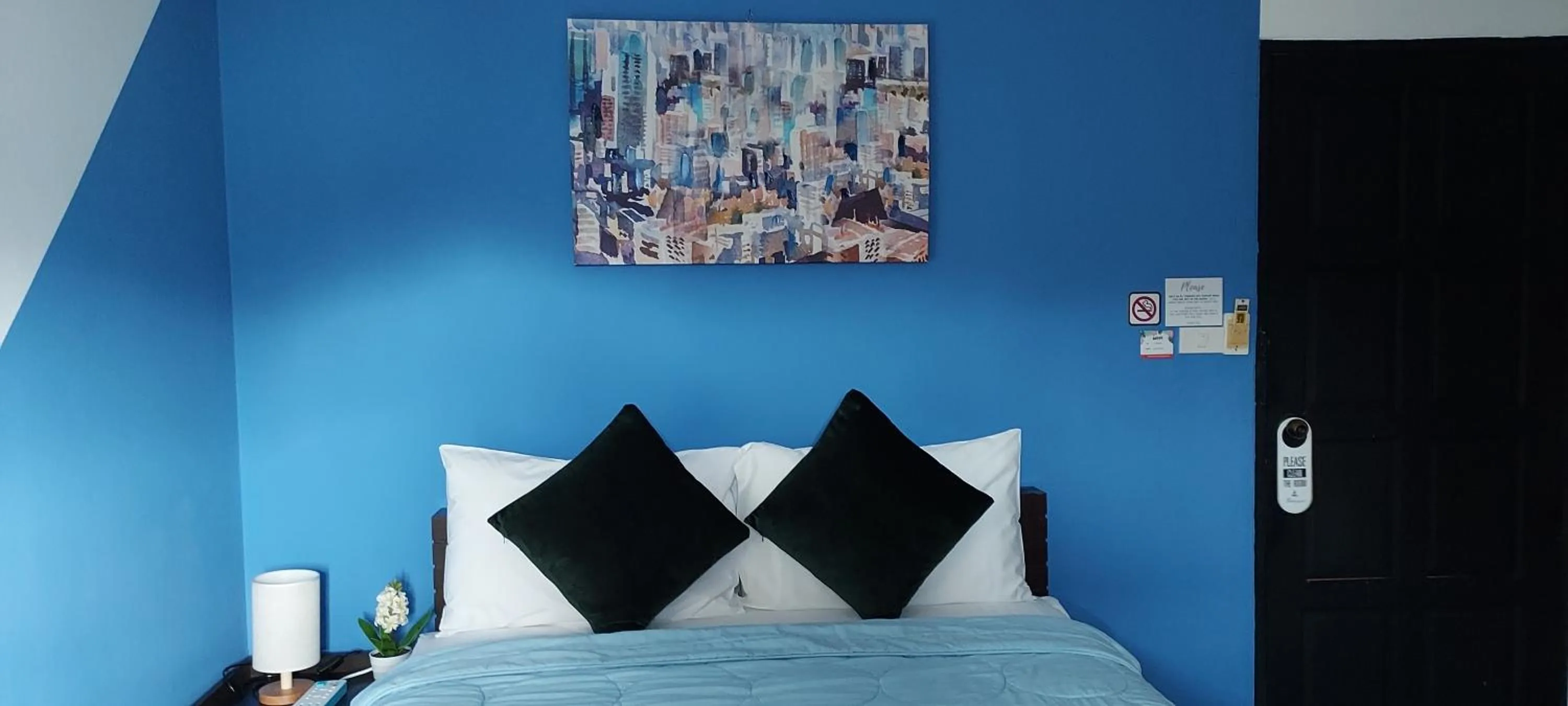 Bed in Hua Hin Paradise Guesthouse