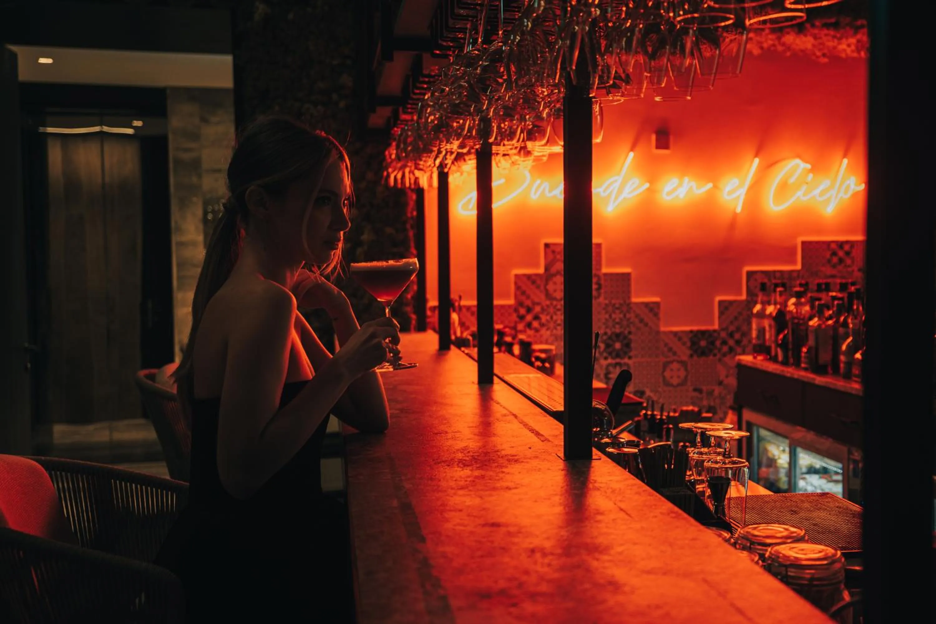 Lounge or bar in The Icon Limassol