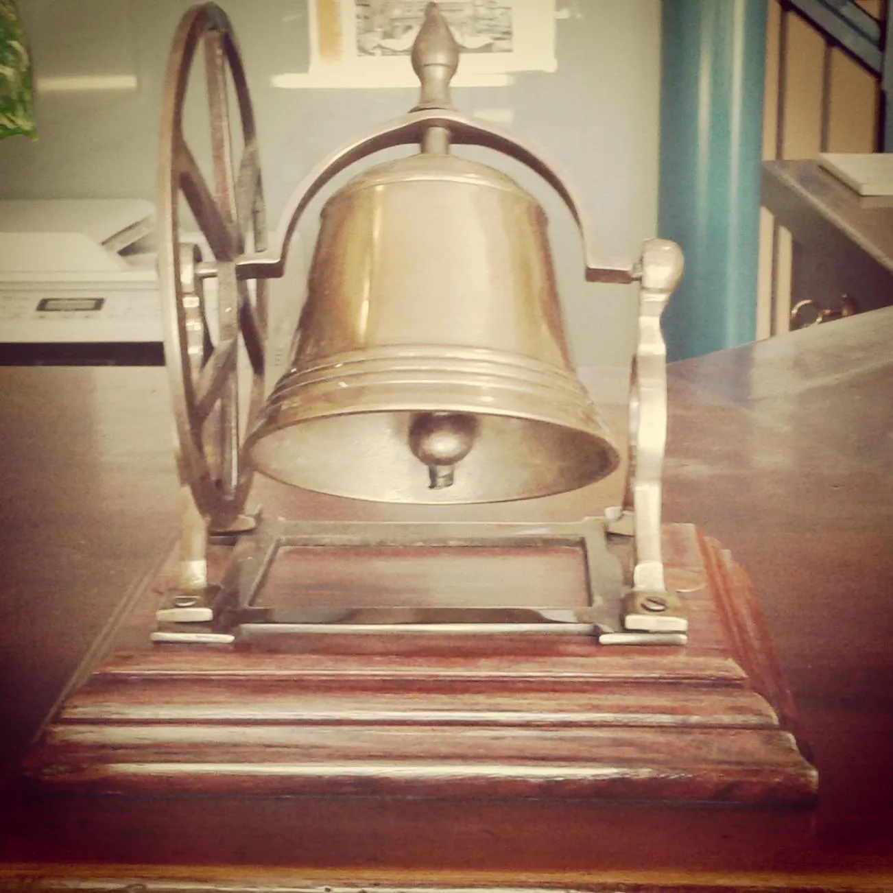 Decorative detail in Hostal Santa Agueda