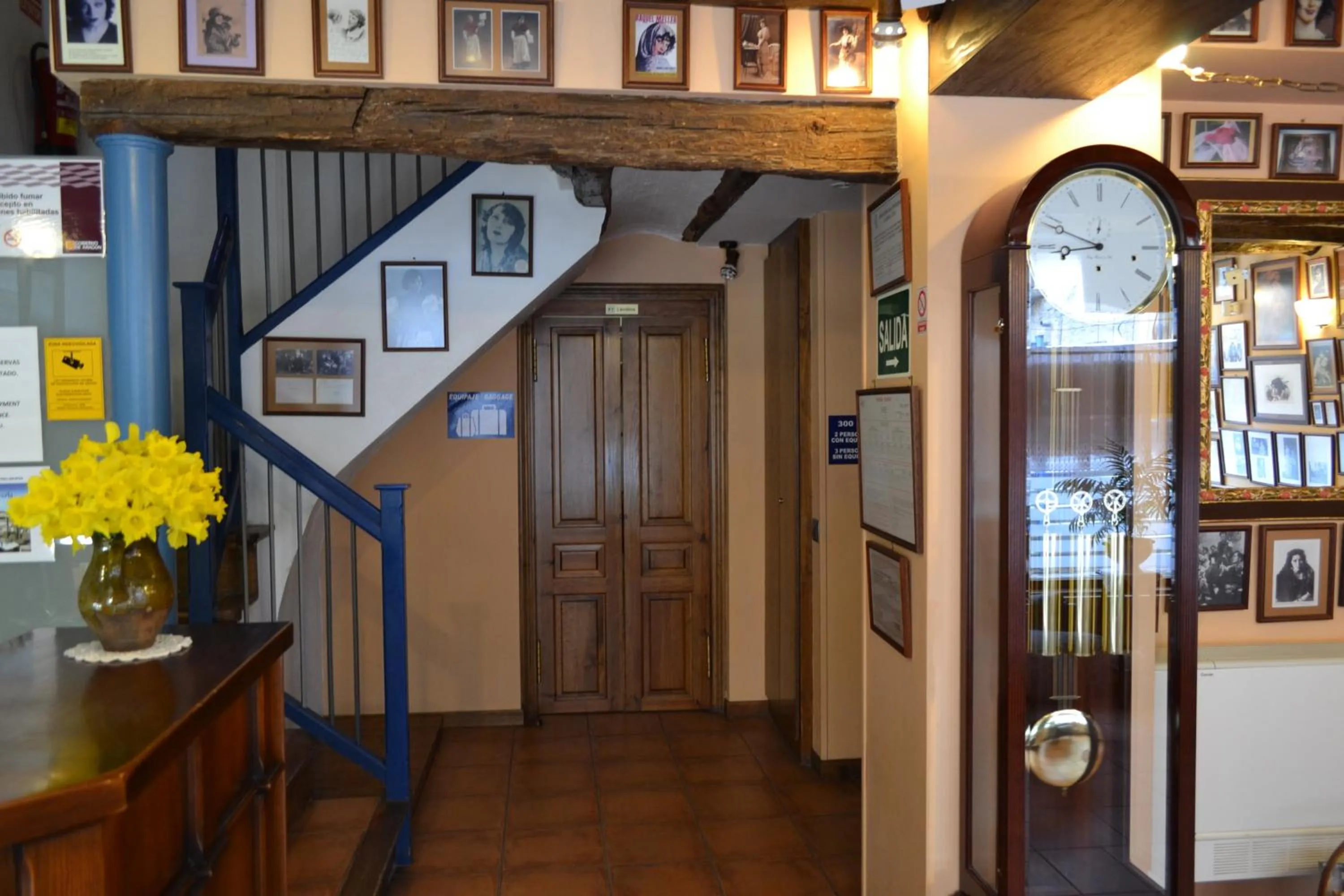 Lobby or reception in Hostal Santa Agueda