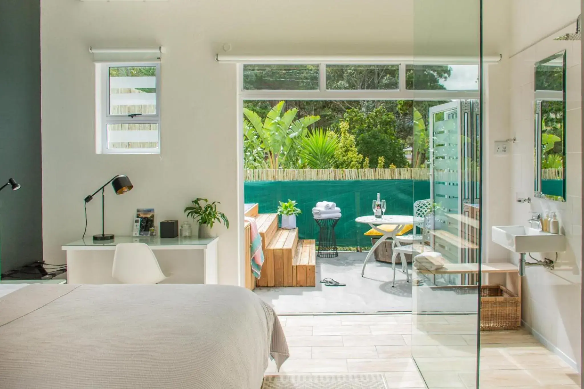 Deluxe Double Room with Balcony - single occupancy in Vida Nova Retreat Deluxe Double Room with Balcony - single occupancy in Vida Nova Retreat