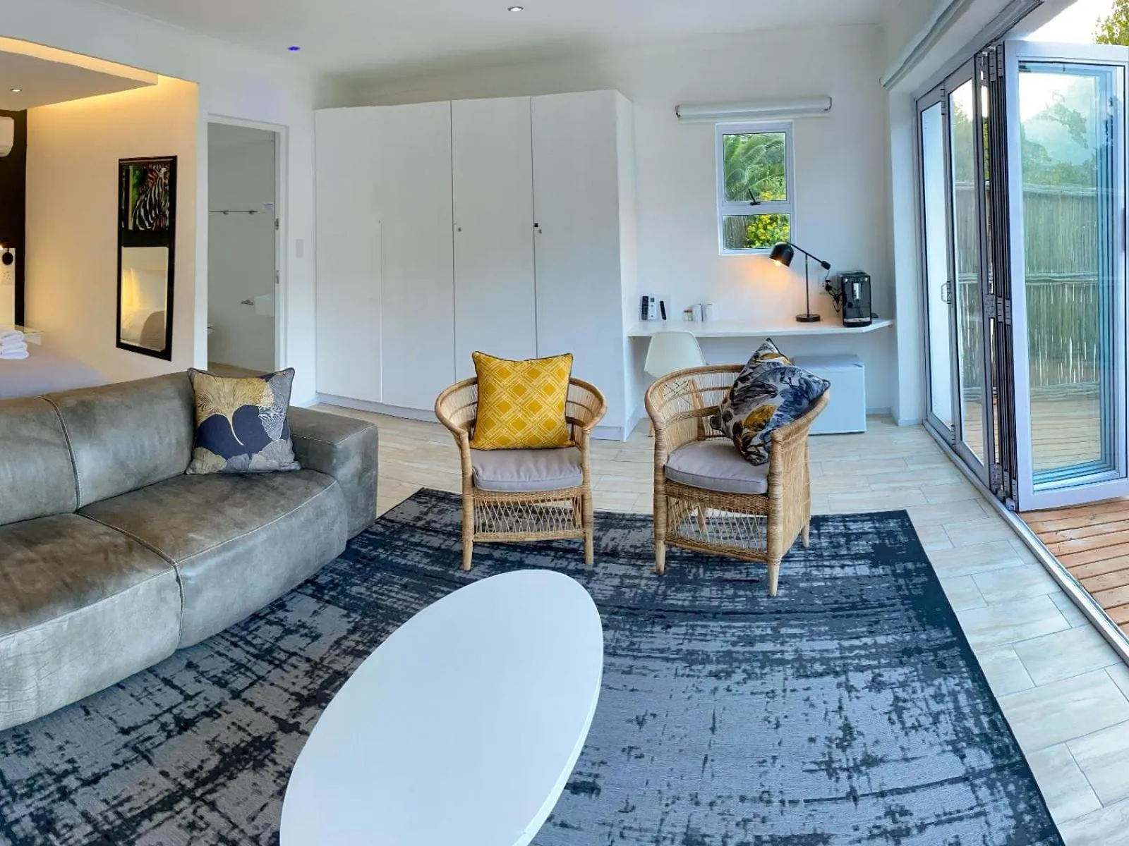 Seating area in Vida Nova Retreat