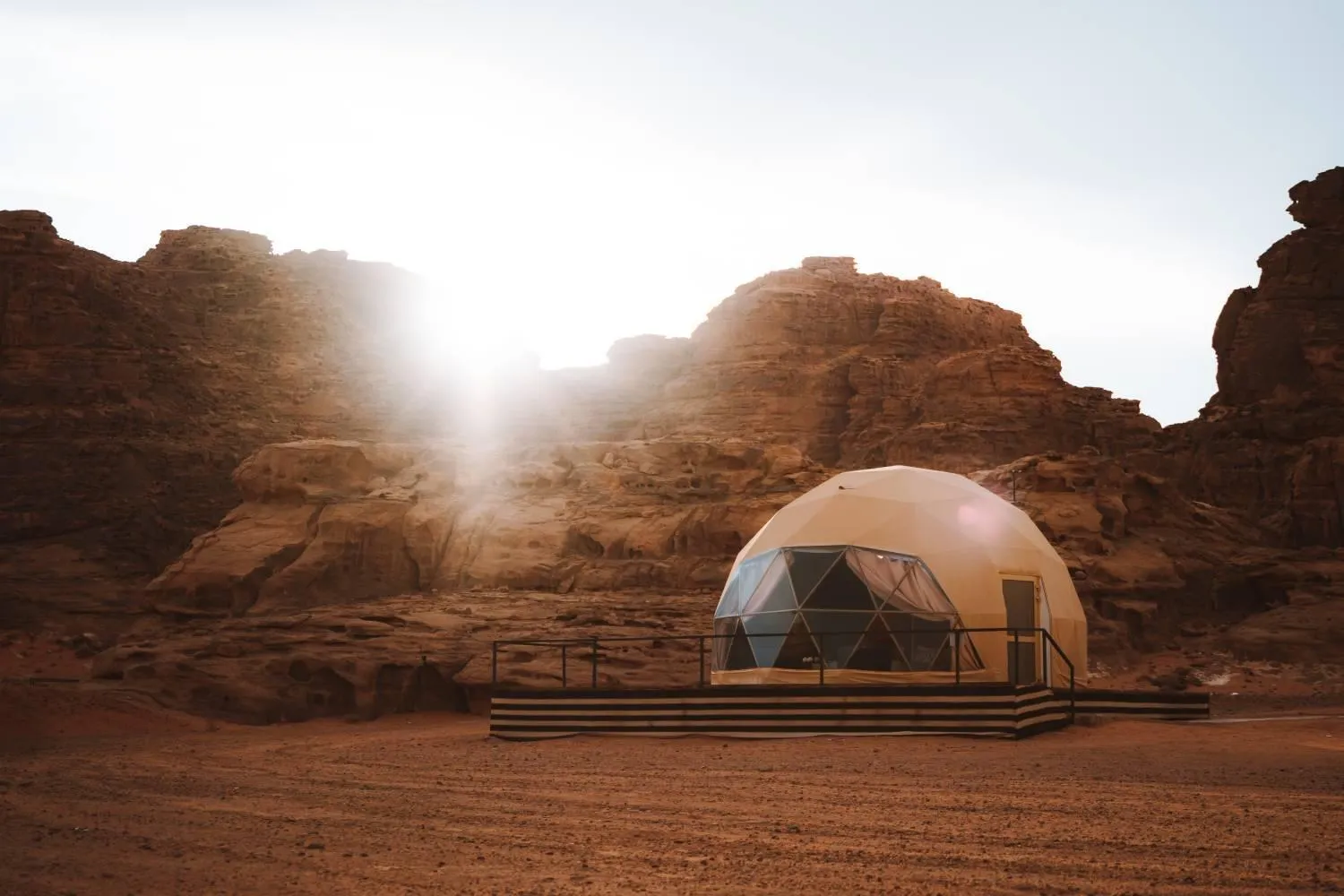 Sunrise in SunCity Camp