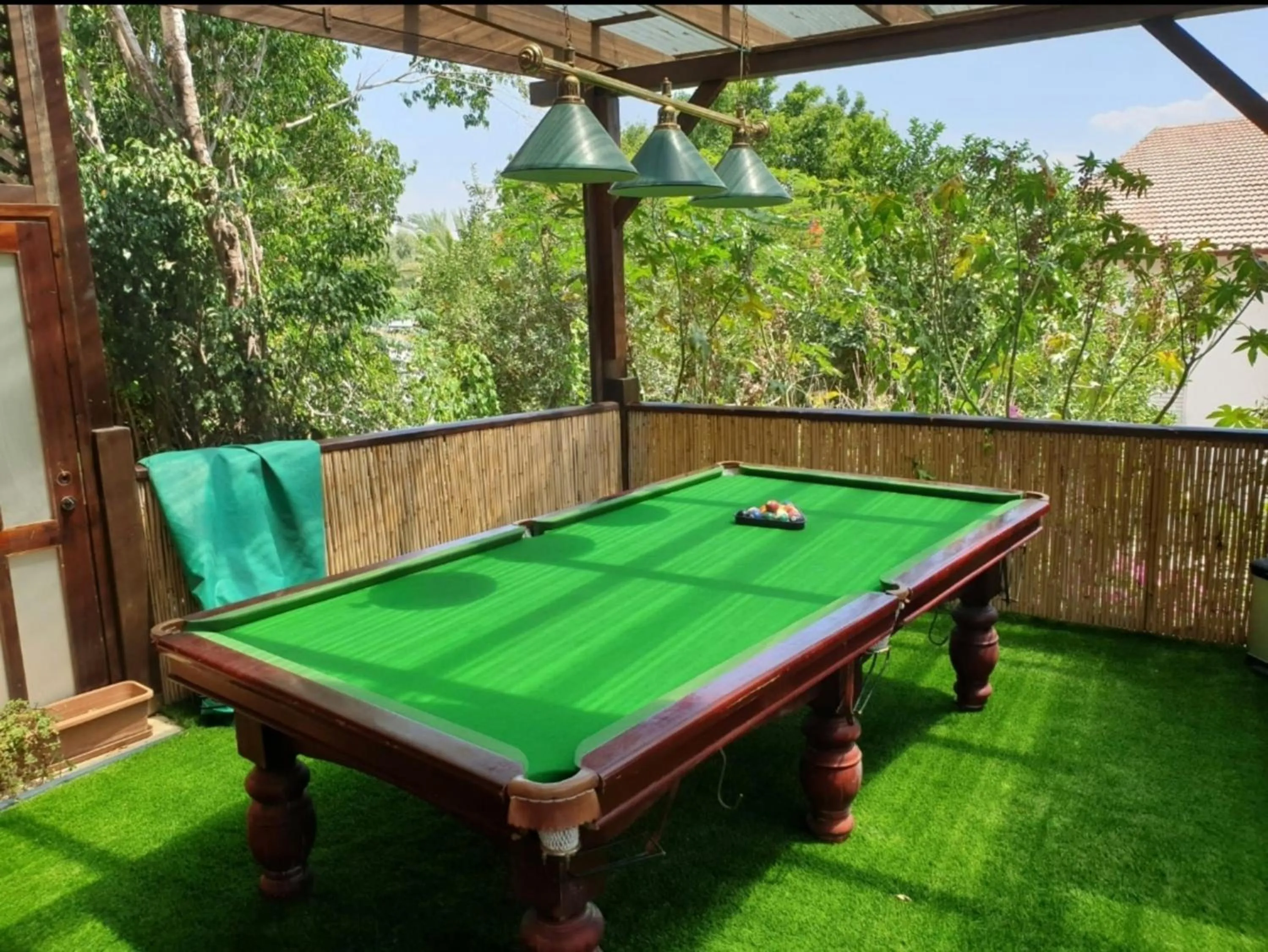 Billiard in The Pearl of the Golan - Pnina BaGolan