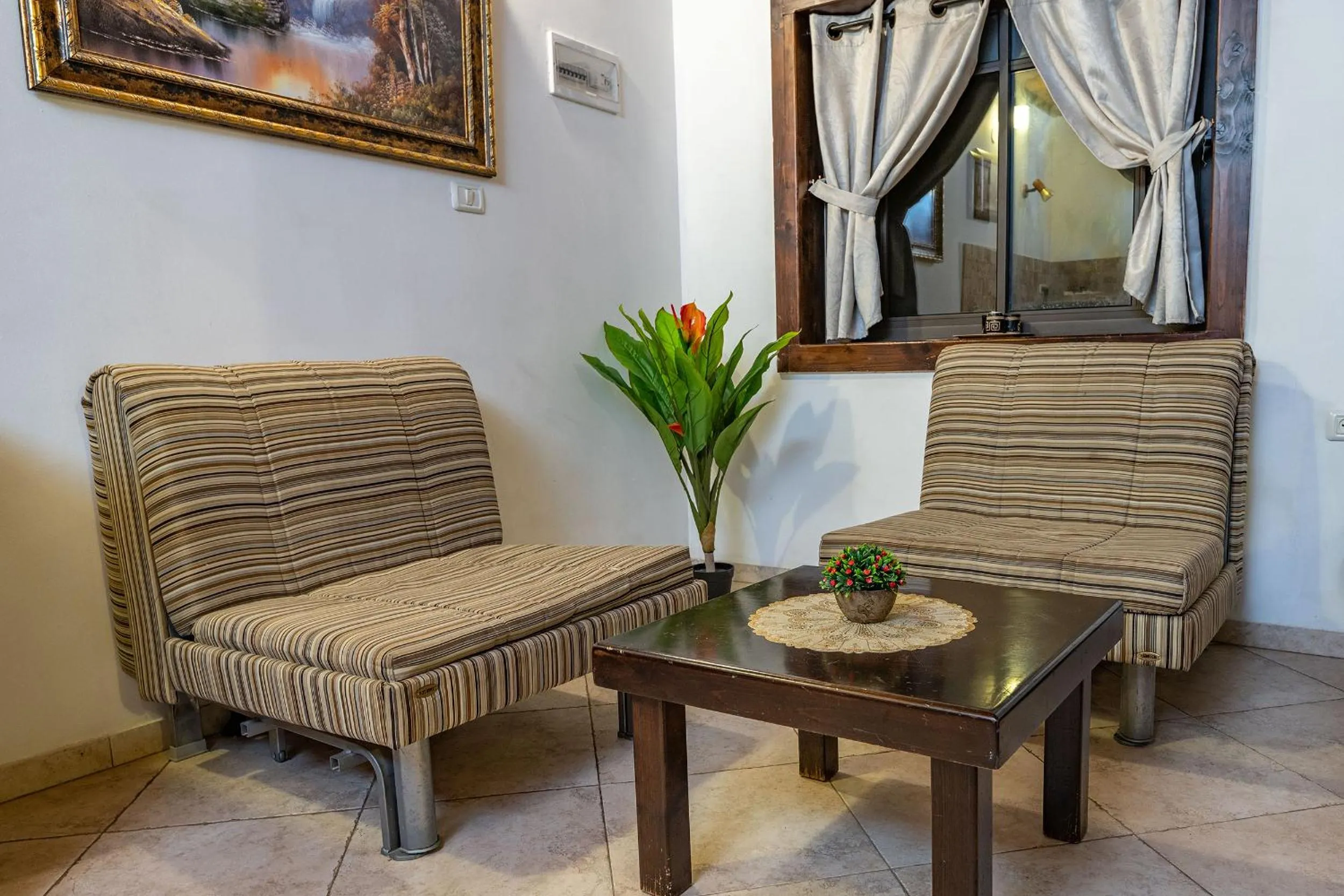 Living room in The Pearl of the Golan - Pnina BaGolan