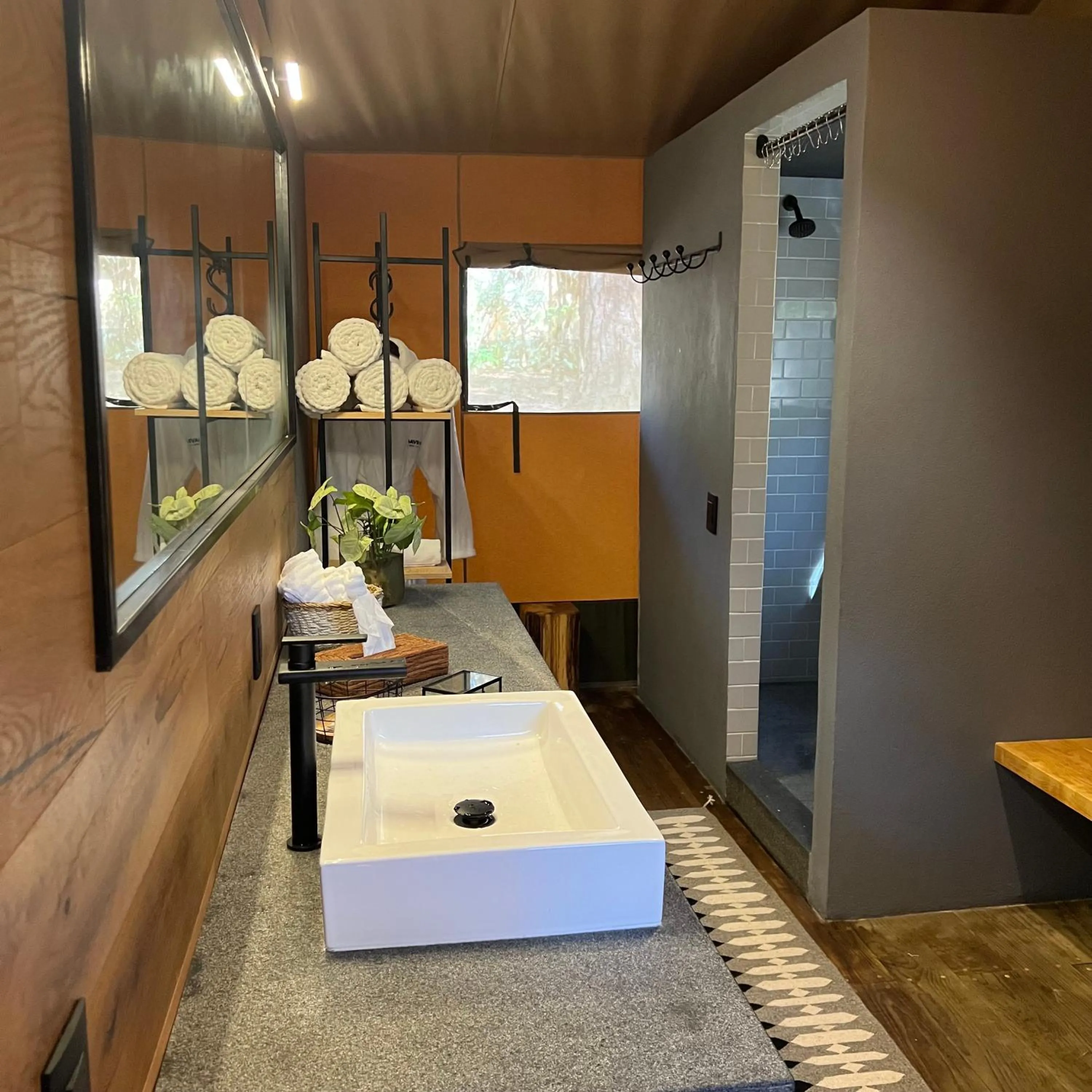 Shower in Rodavento Boutique Hotel & Spa