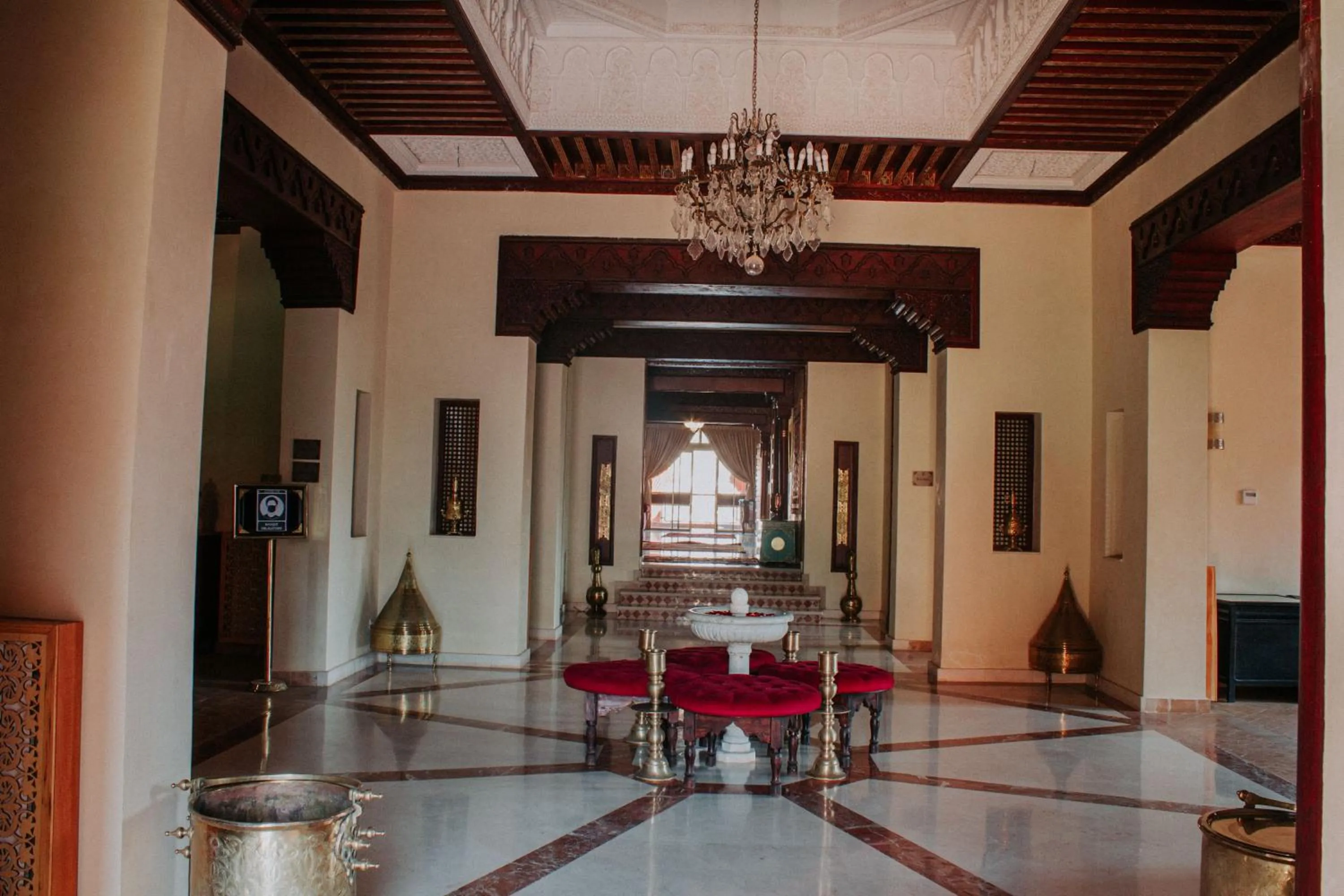 Lobby or reception in Borj Des Cascades & Spa