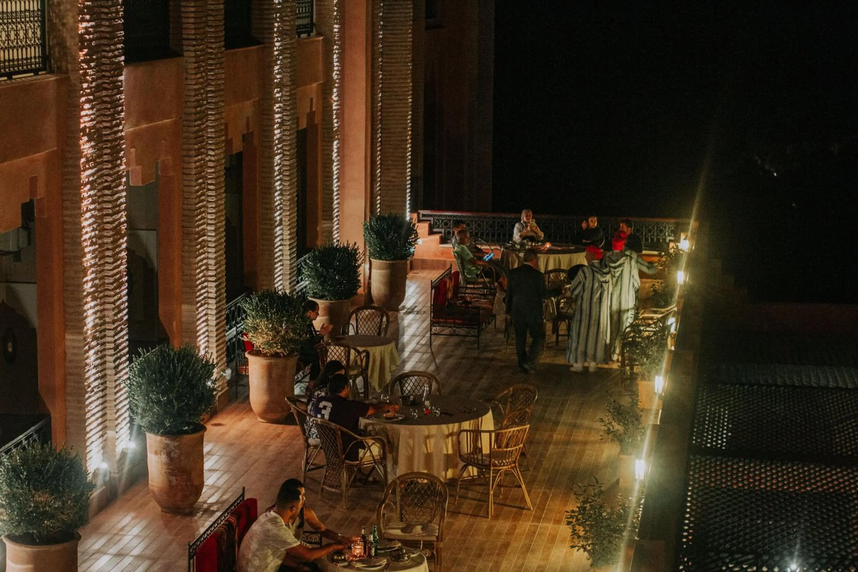 Restaurant/places to eat in Borj Des Cascades & Spa